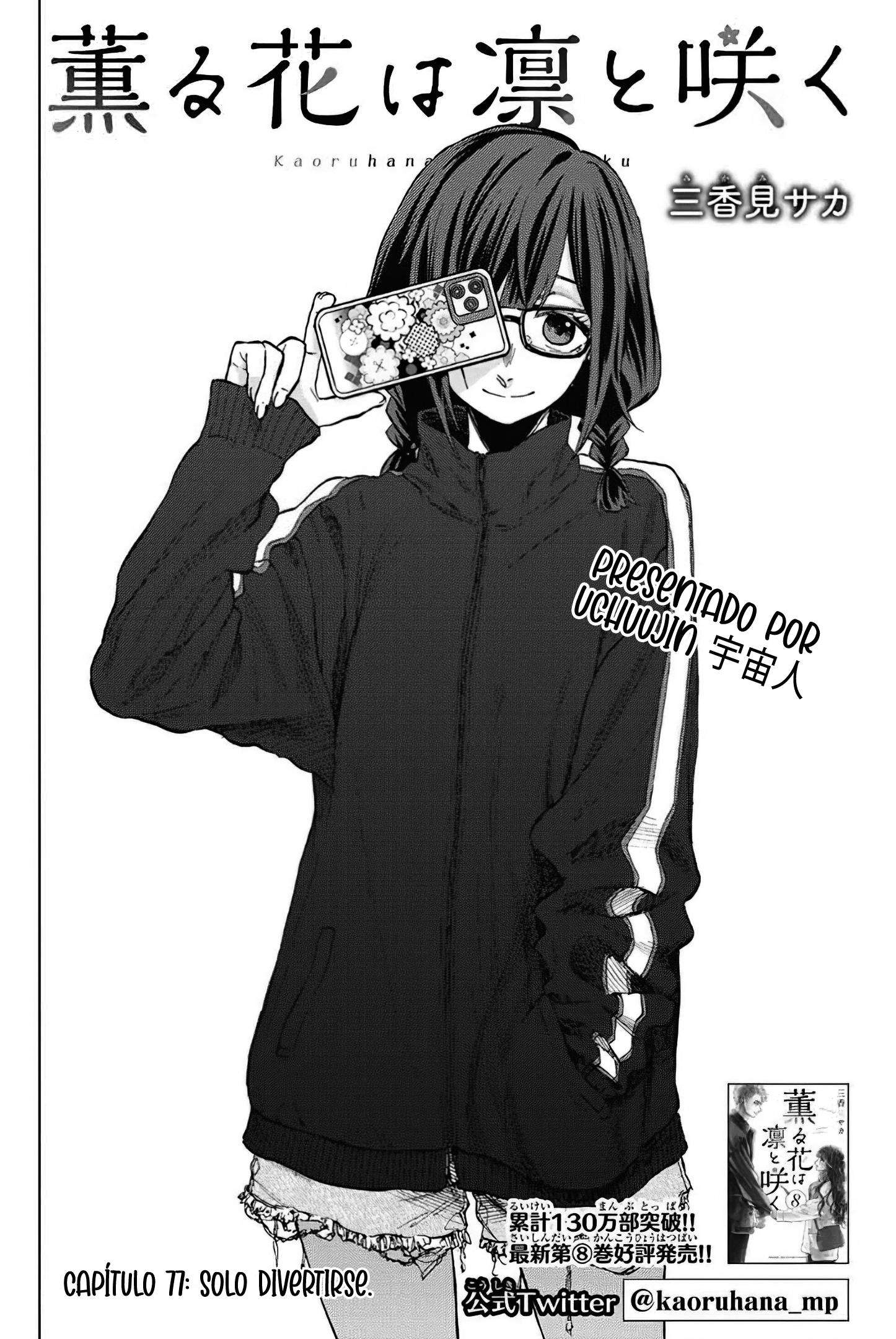 Kaoru Hana Wa Rin To Saku Capitulo 77 página 4
