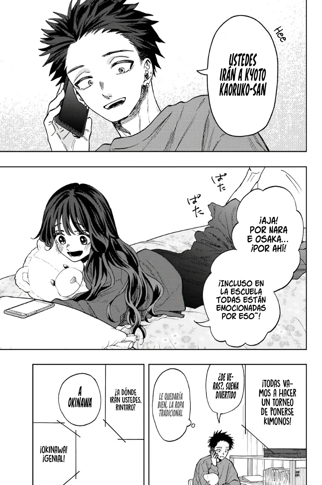 Kaoru Hana Wa Rin To Saku Capitulo 78: Excursión. página 14