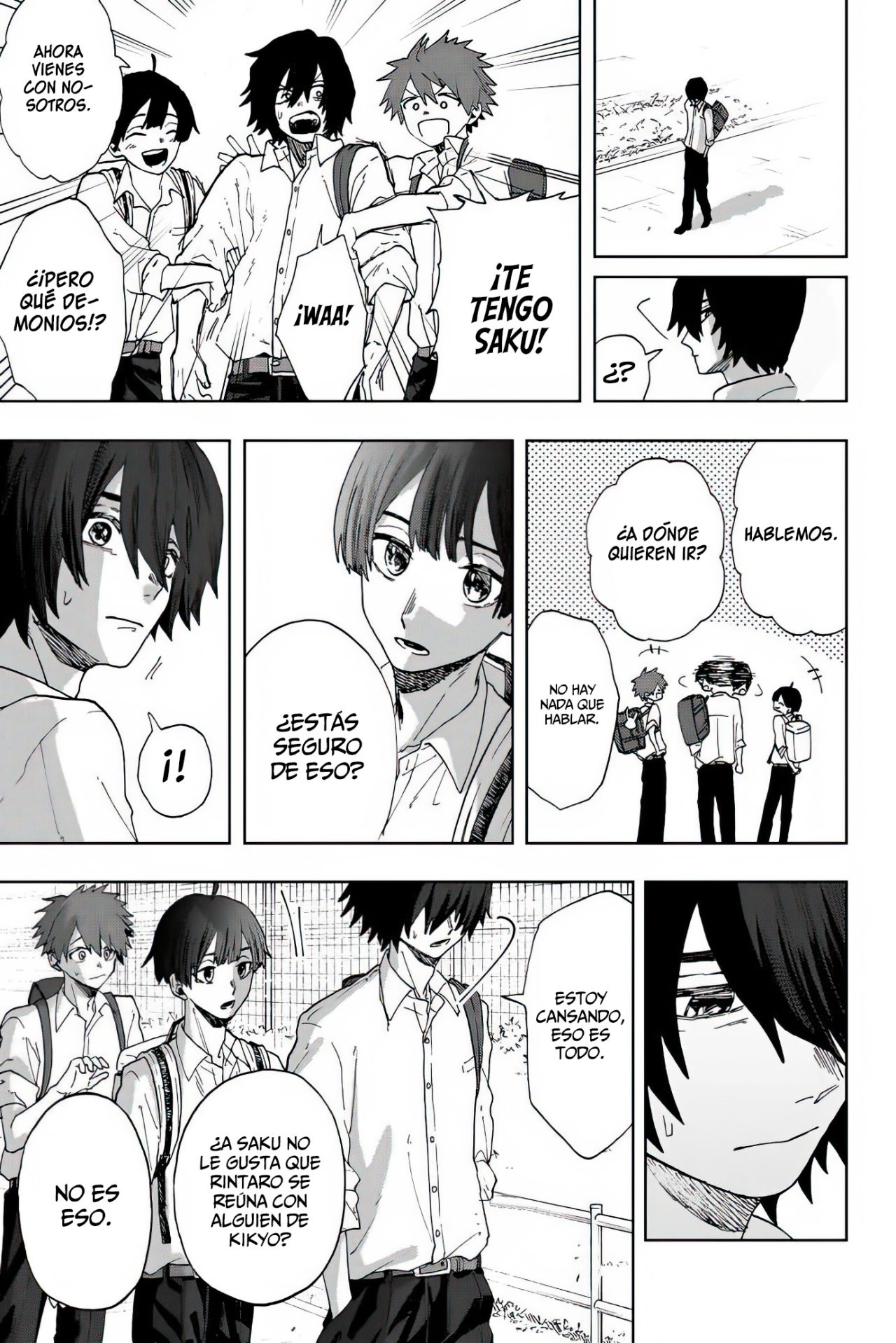 Kaoru Hana Wa Rin To Saku Capitulo 8: Una Amistad de 4. página 18