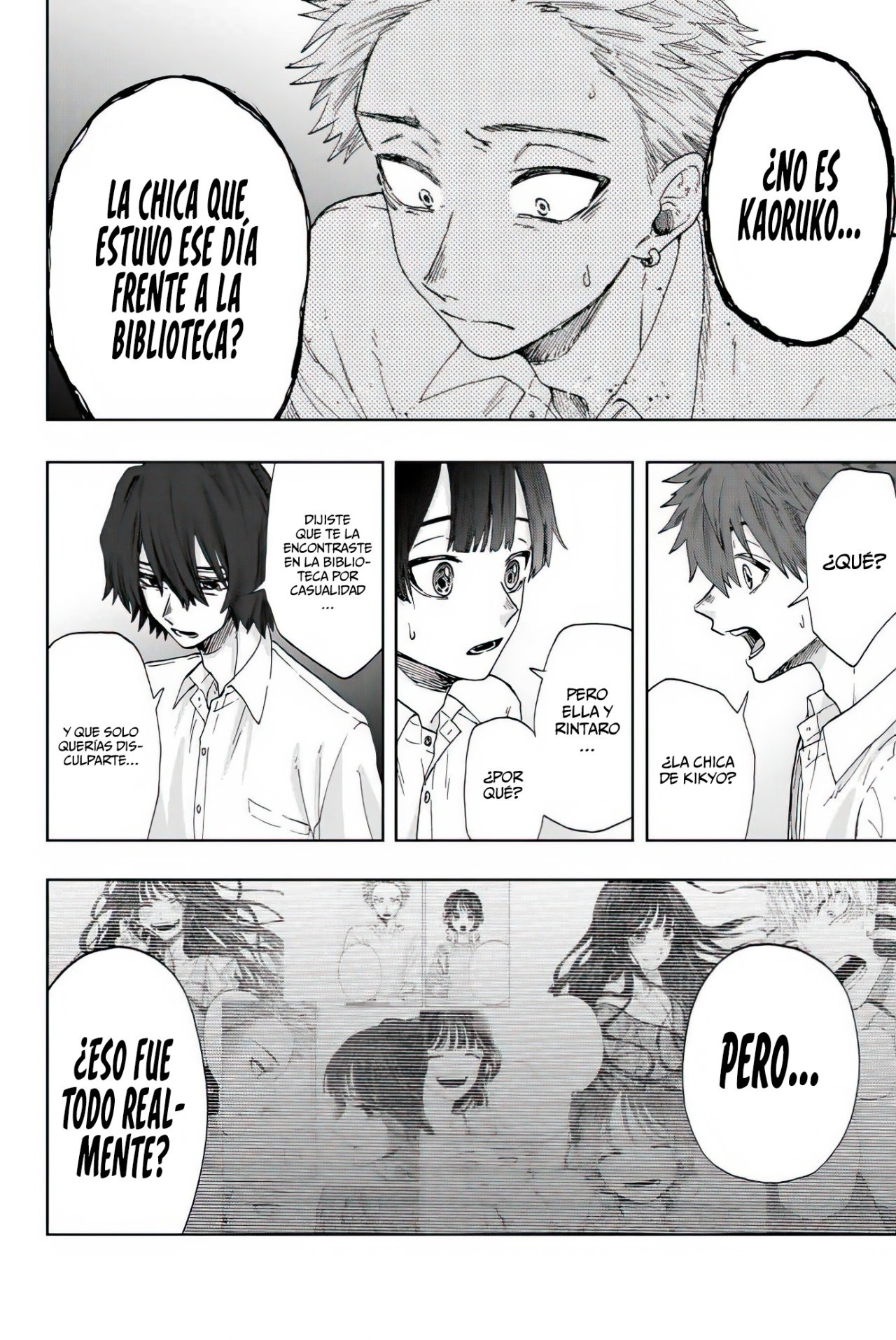 Kaoru Hana Wa Rin To Saku Capitulo 8: Una Amistad de 4. página 7