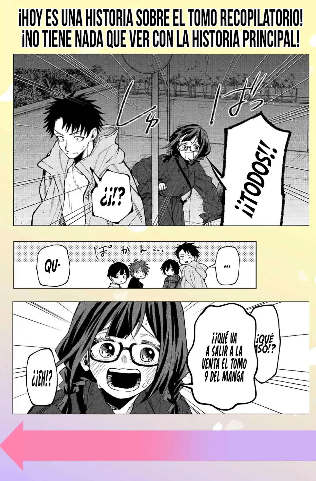 Kaoru Hana Wa Rin To Saku Capitulo 80.1: Promo para el Tomo 9 del Manga~ página 4