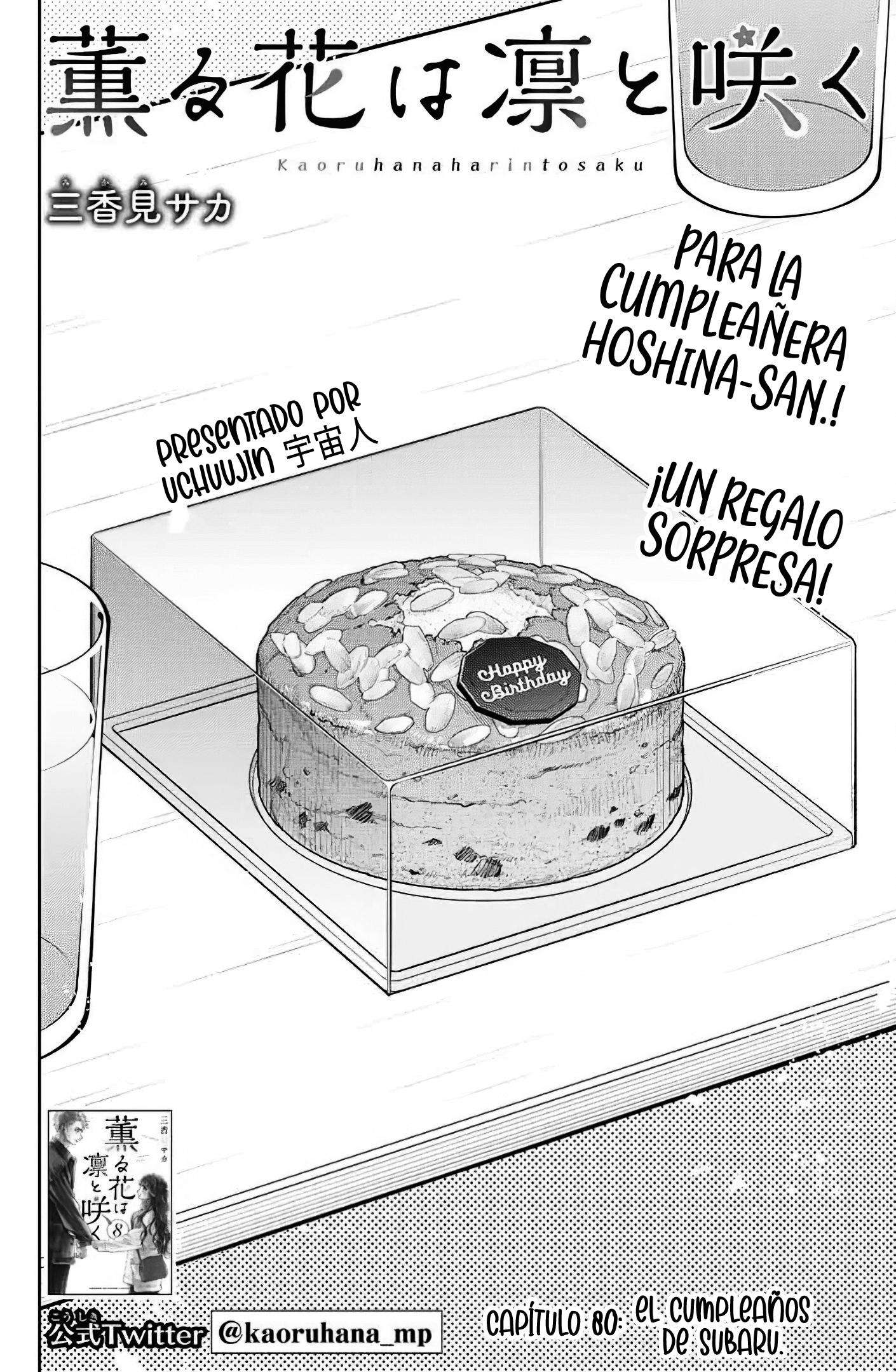 Kaoru Hana Wa Rin To Saku Capitulo 80 página 4