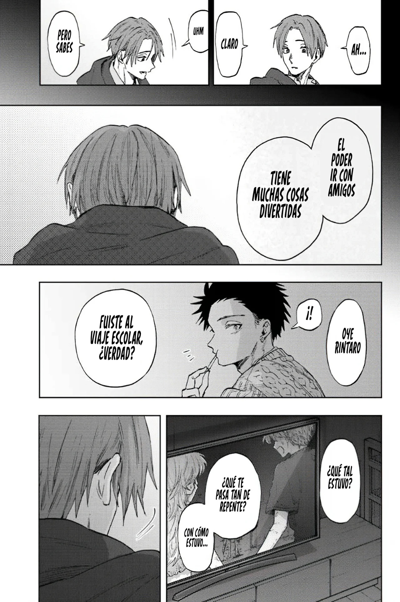 Kaoru Hana Wa Rin To Saku Capitulo 81: El Hermano Mayor de Rintaro. página 4
