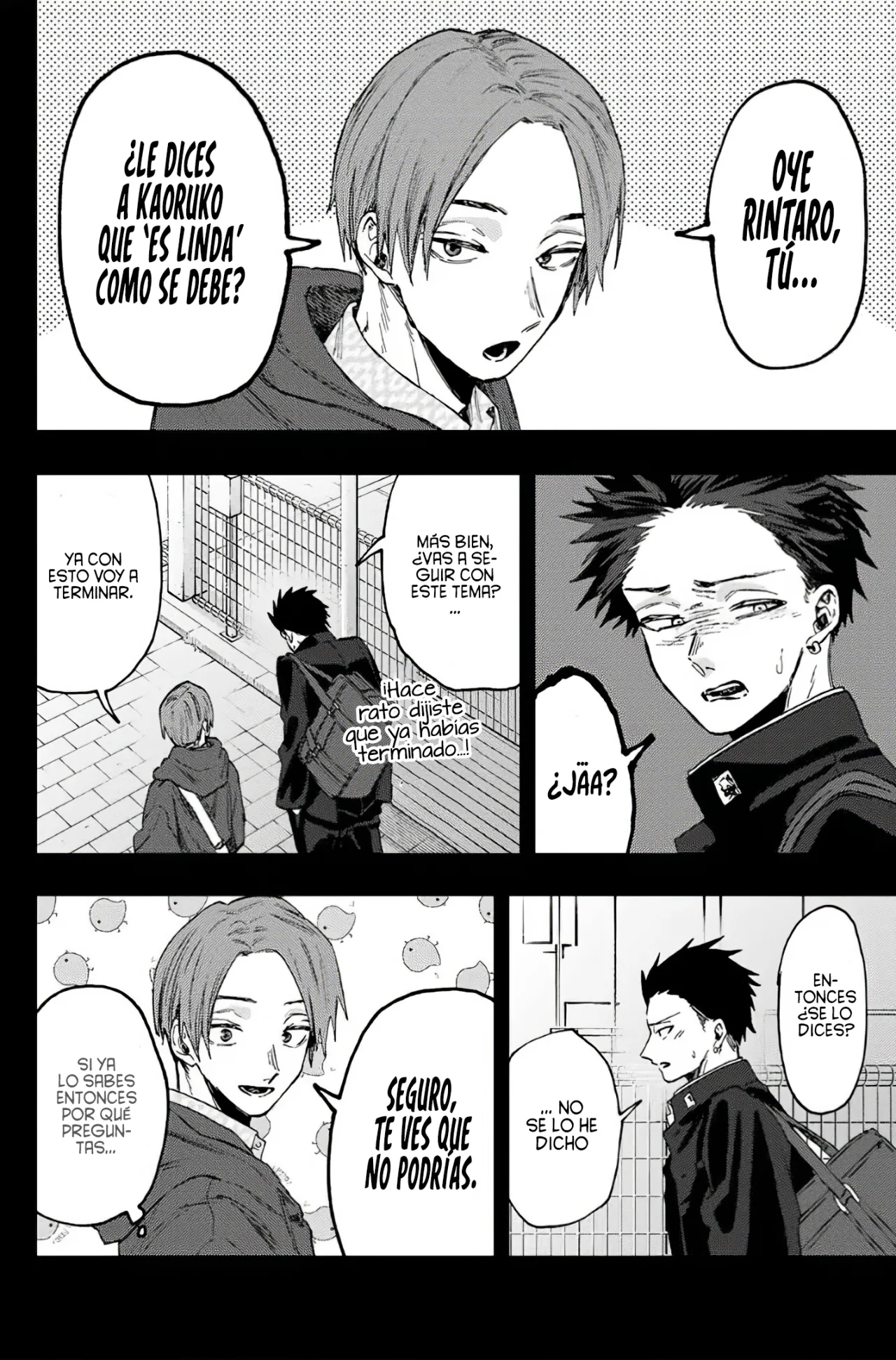 Kaoru Hana Wa Rin To Saku Capitulo 84: La Preocupación de Rintaro. página 7