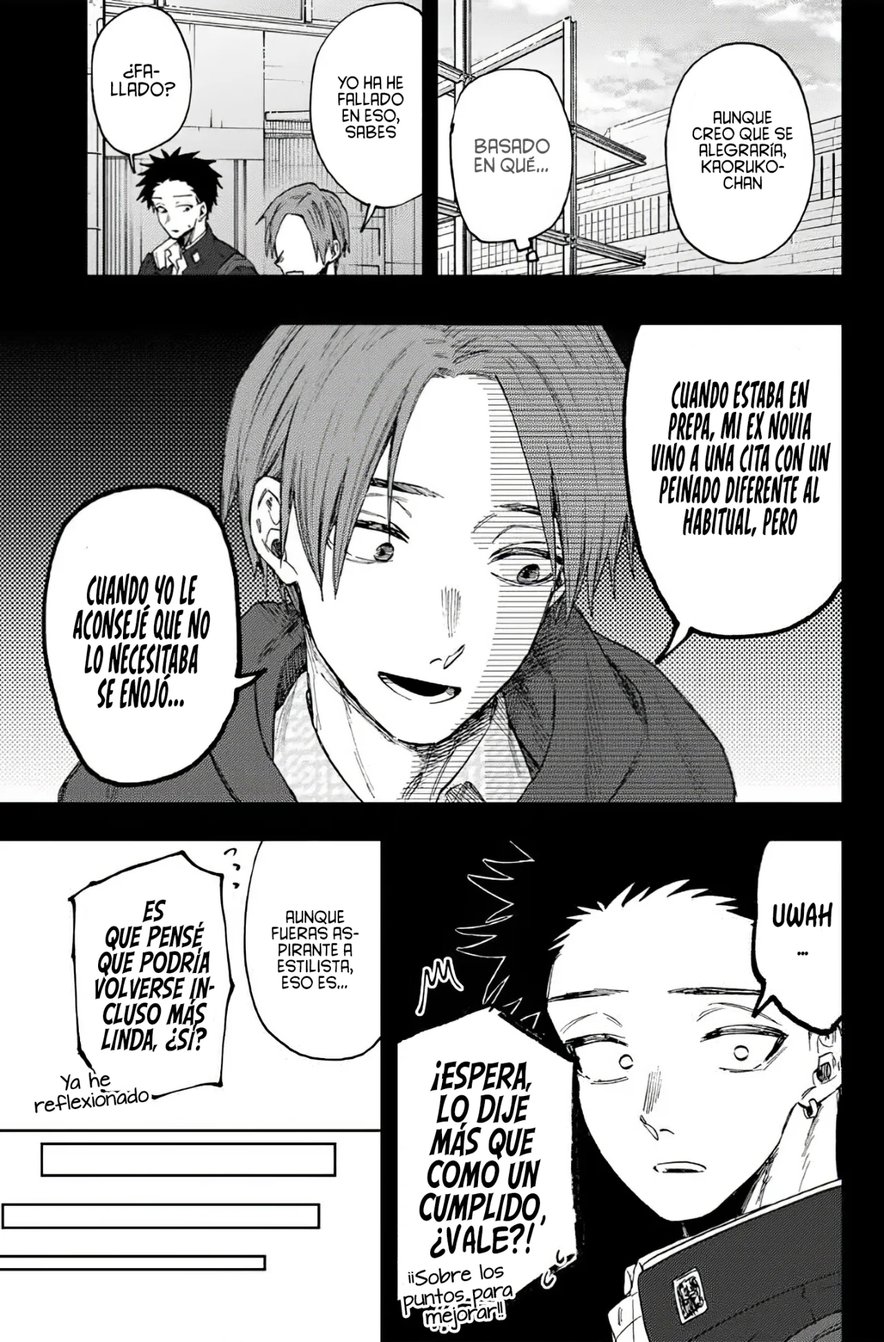 Kaoru Hana Wa Rin To Saku Capitulo 84: La Preocupación de Rintaro. página 8