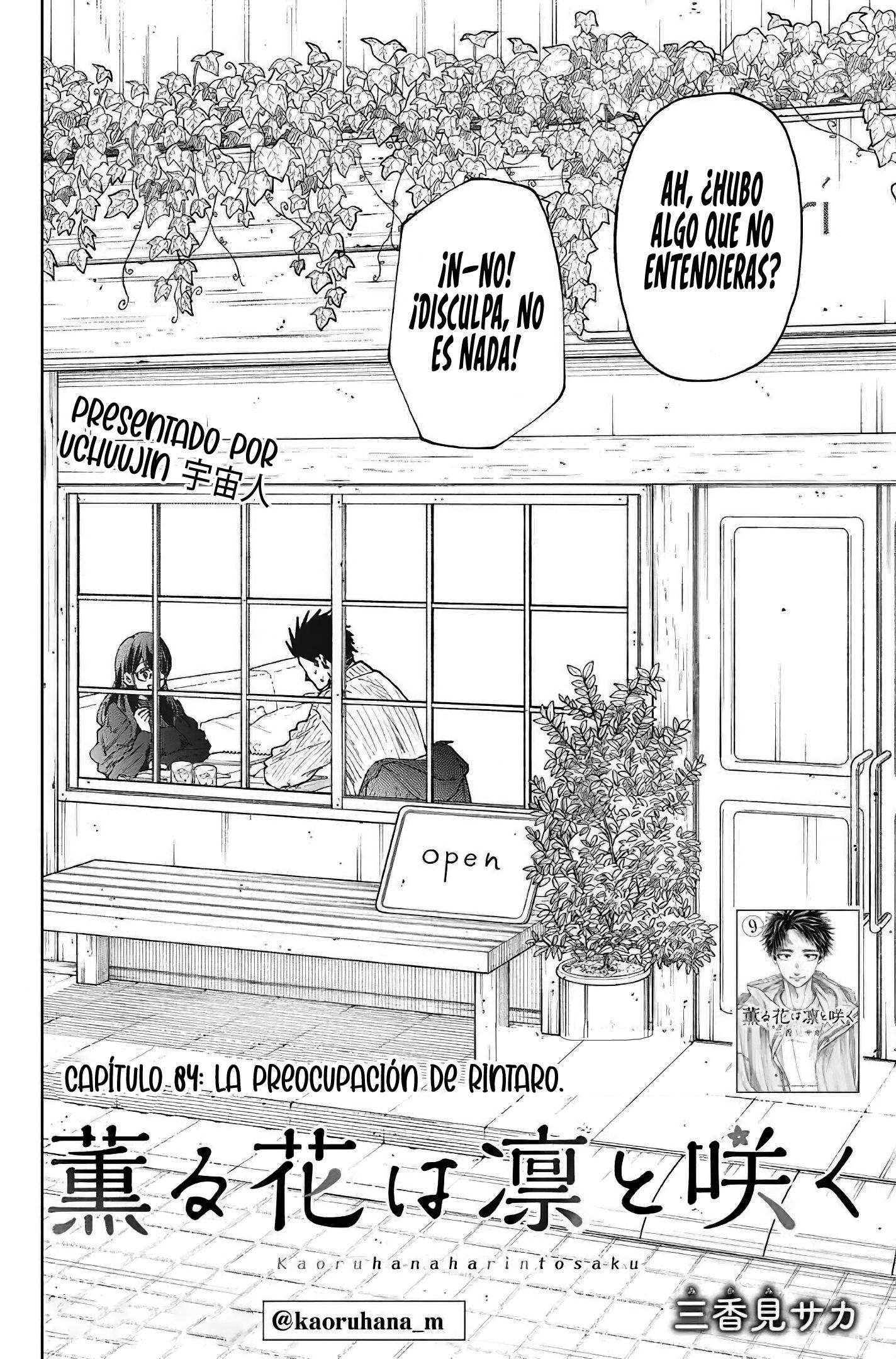 Kaoru Hana Wa Rin To Saku Capitulo 84 página 4