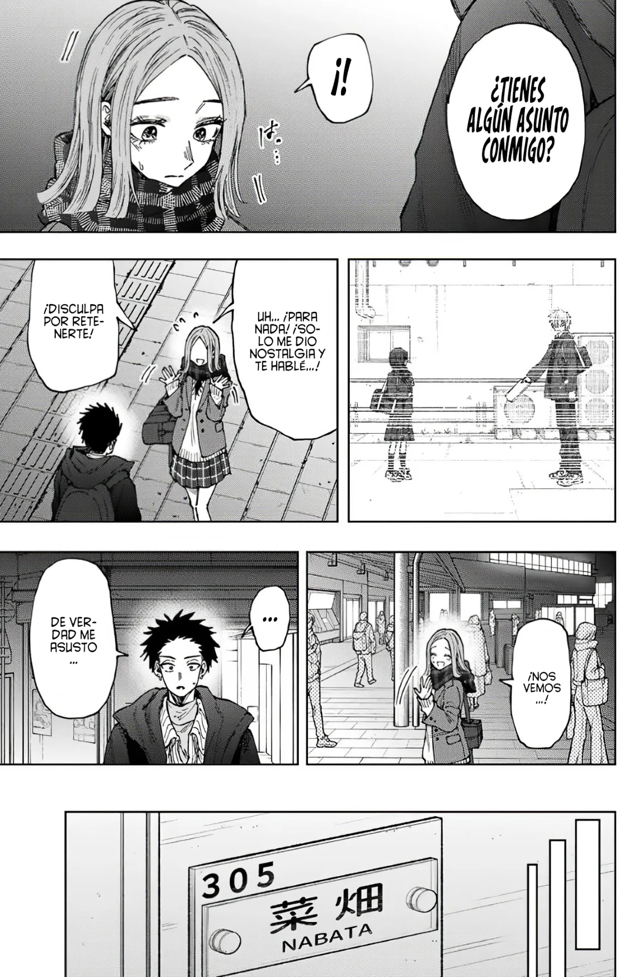 Kaoru Hana Wa Rin To Saku Capitulo 85: Compañera de Clases de Secundaria. página 10