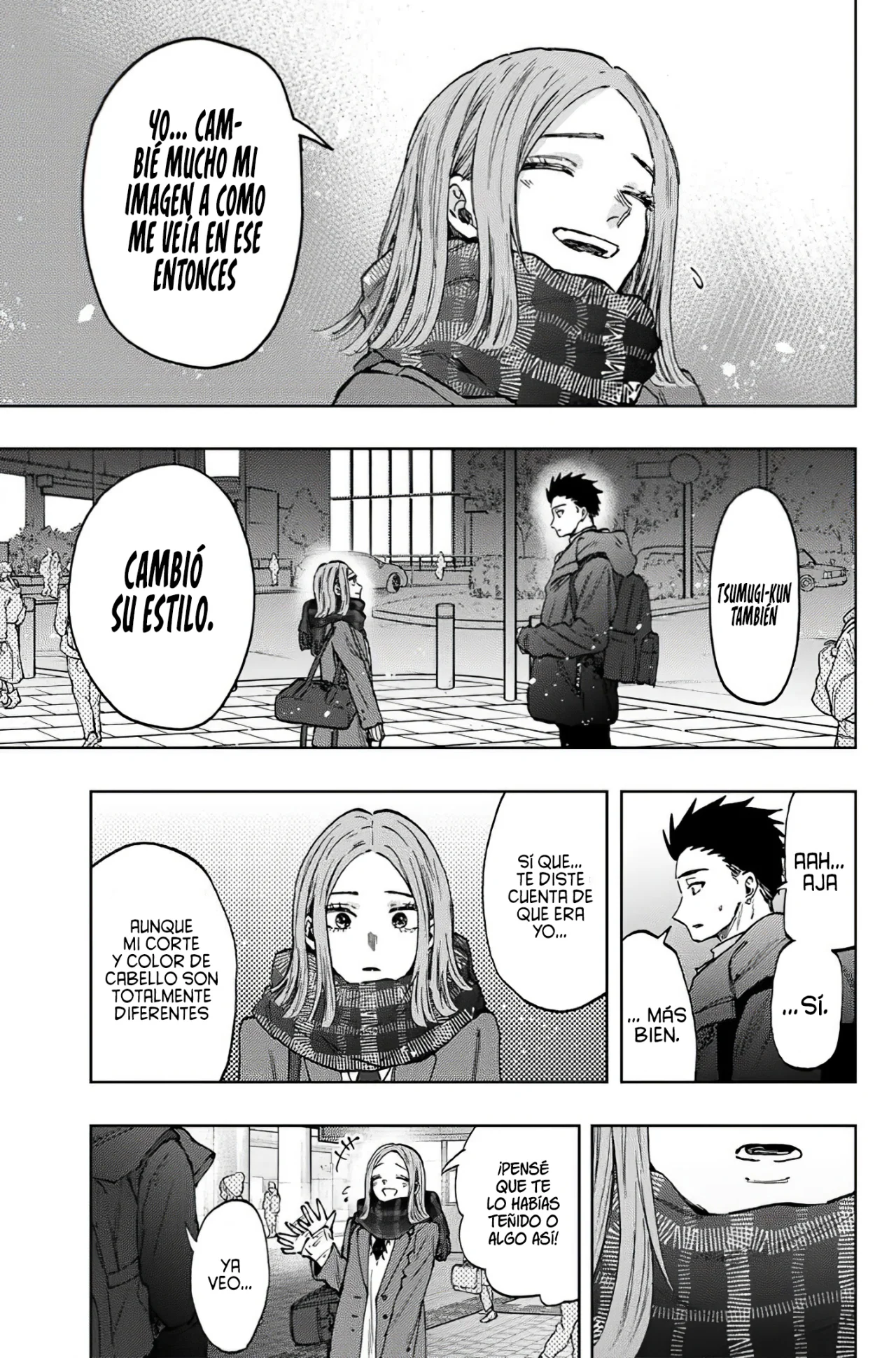 Kaoru Hana Wa Rin To Saku Capitulo 85: Compañera de Clases de Secundaria. página 8