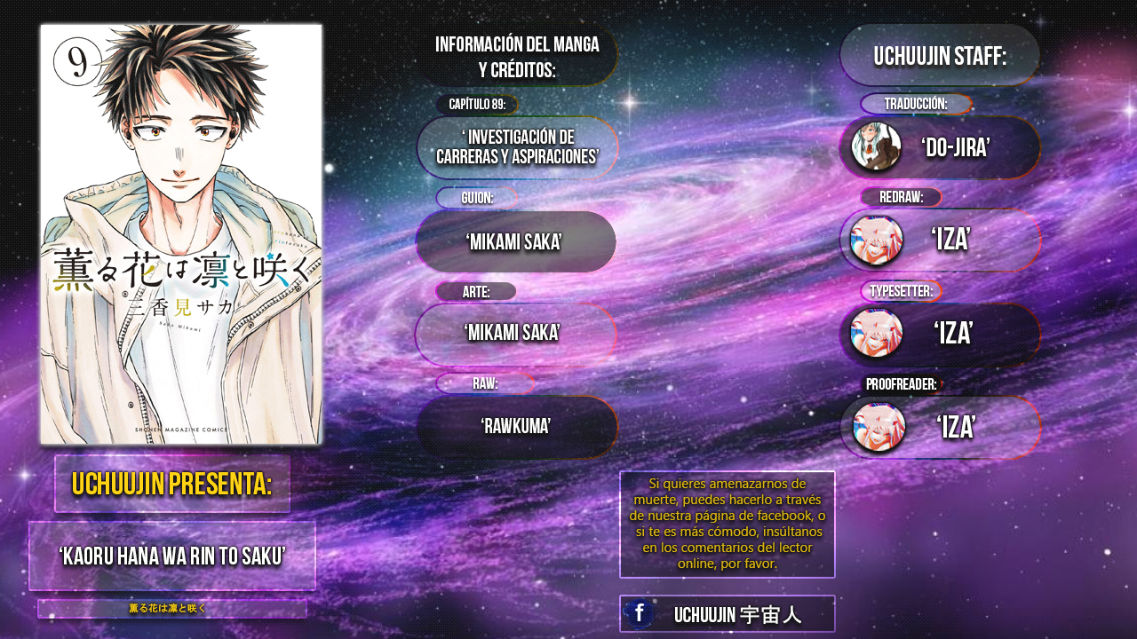 Kaoru Hana Wa Rin To Saku Capitulo 89 página 3