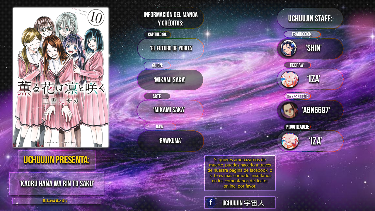 Kaoru Hana Wa Rin To Saku Capitulo 90 página 3