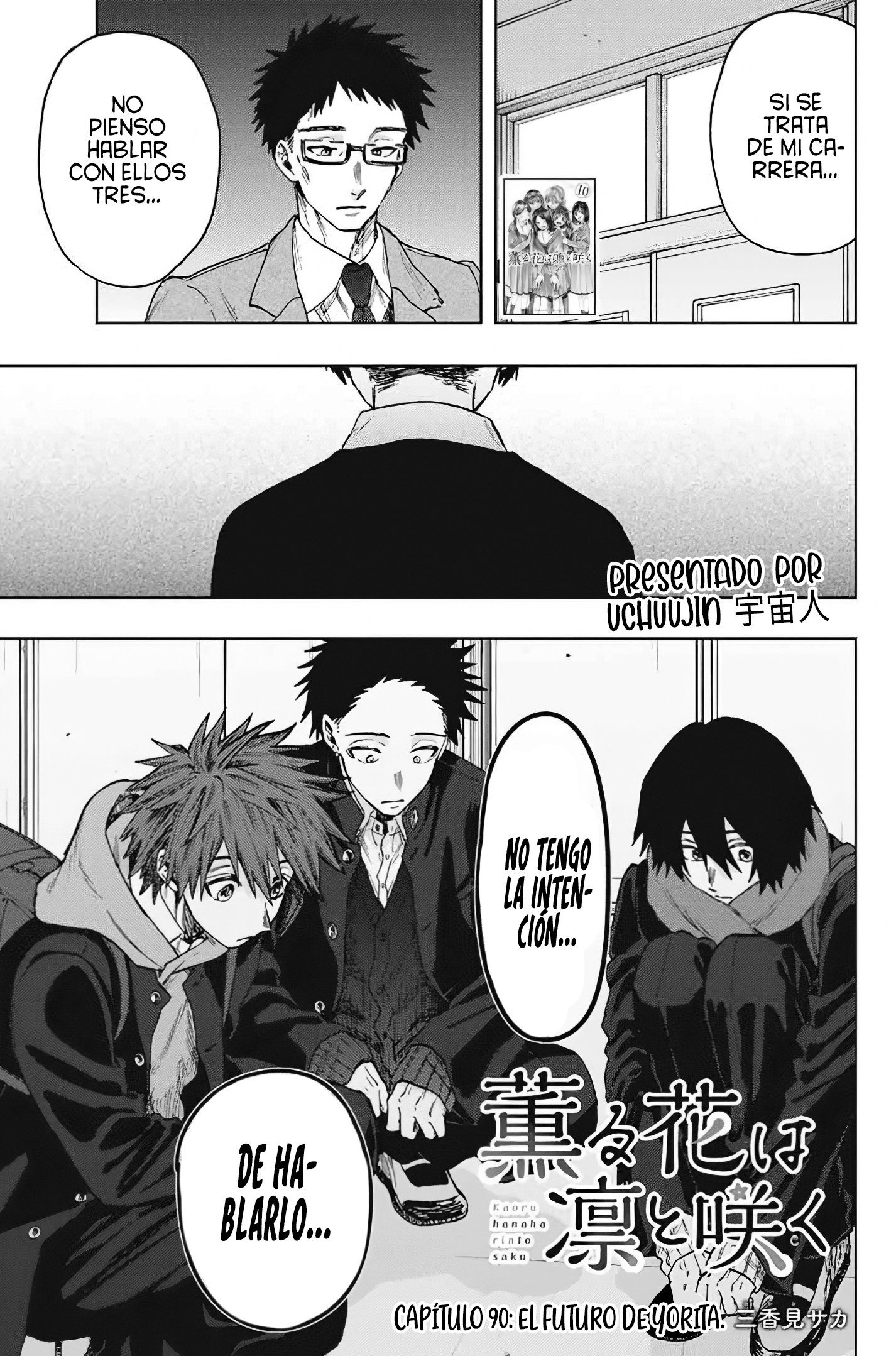 Kaoru Hana Wa Rin To Saku Capitulo 90 página 5