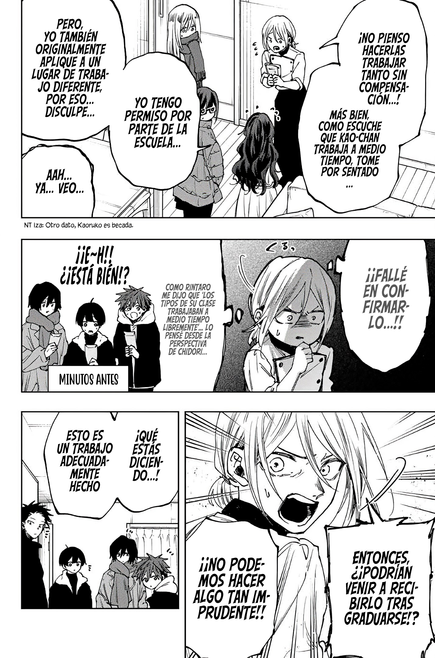 Kaoru Hana Wa Rin To Saku Capitulo 97 página 19