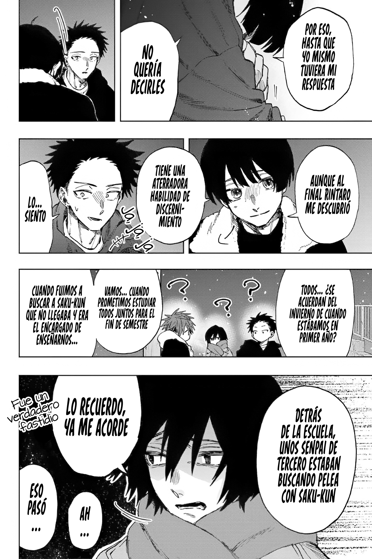 Kaoru Hana Wa Rin To Saku Capitulo 98 página 9