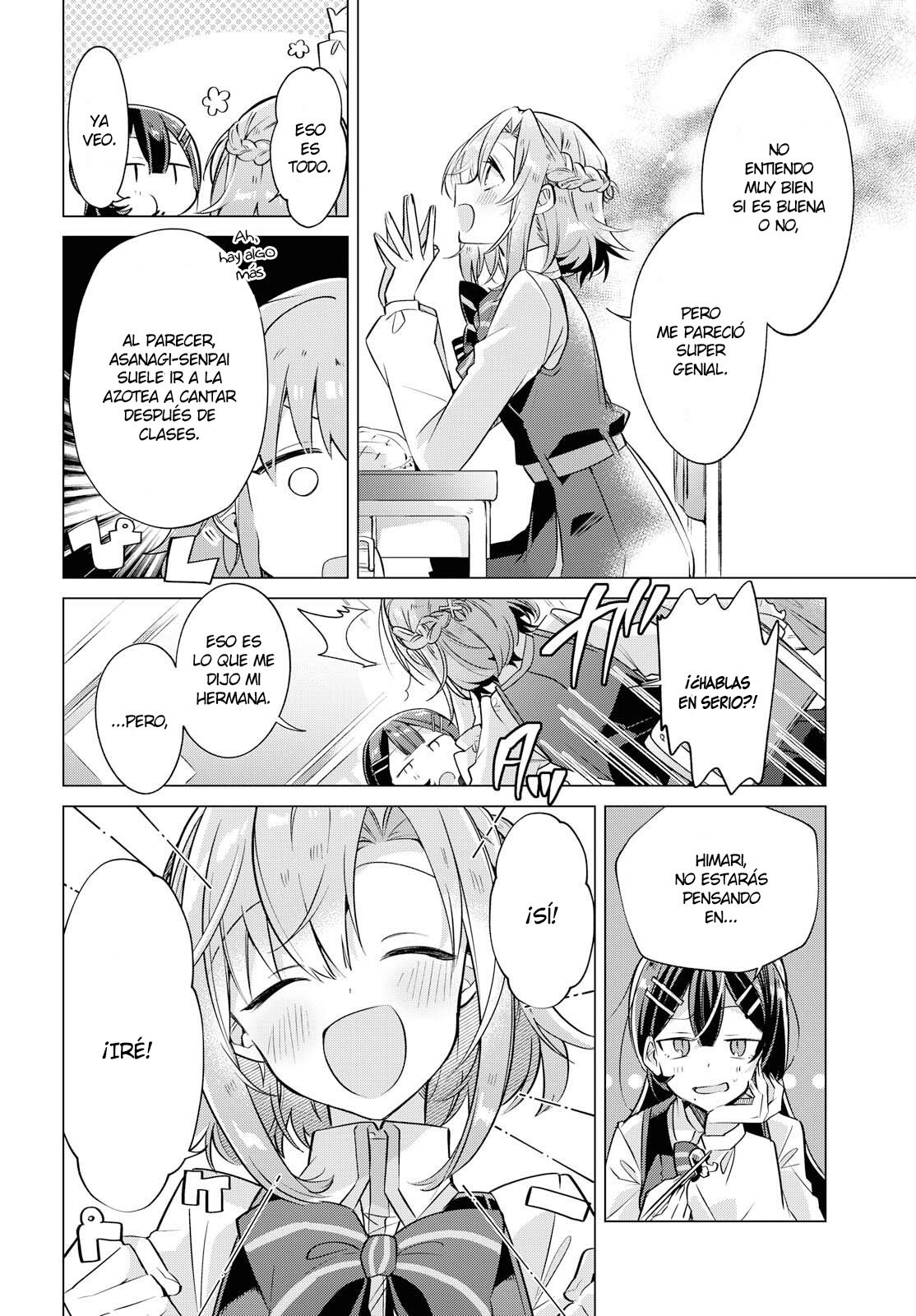 Whispering You a Love Song Capitulo 1: El Tejado, una Guitarra, &amp; Senpai. página 23