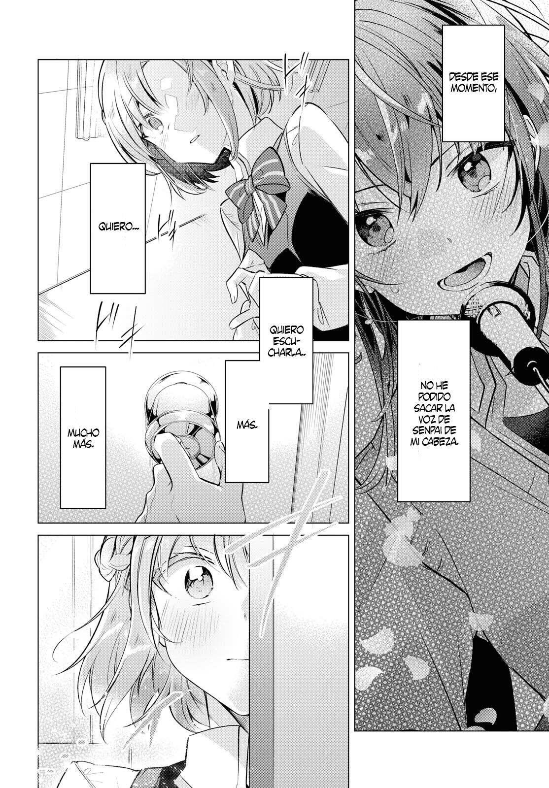 Whispering You a Love Song Capitulo 1: El Tejado, una Guitarra, &amp; Senpai. página 25