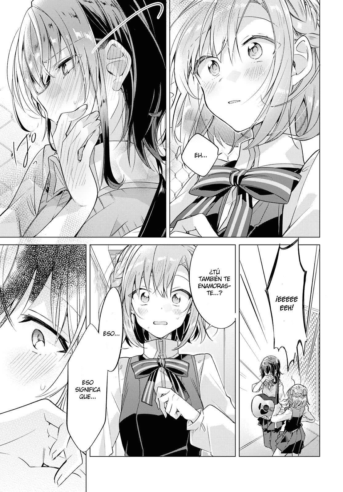 Whispering You a Love Song Capitulo 1: El Tejado, una Guitarra, &amp; Senpai. página 30