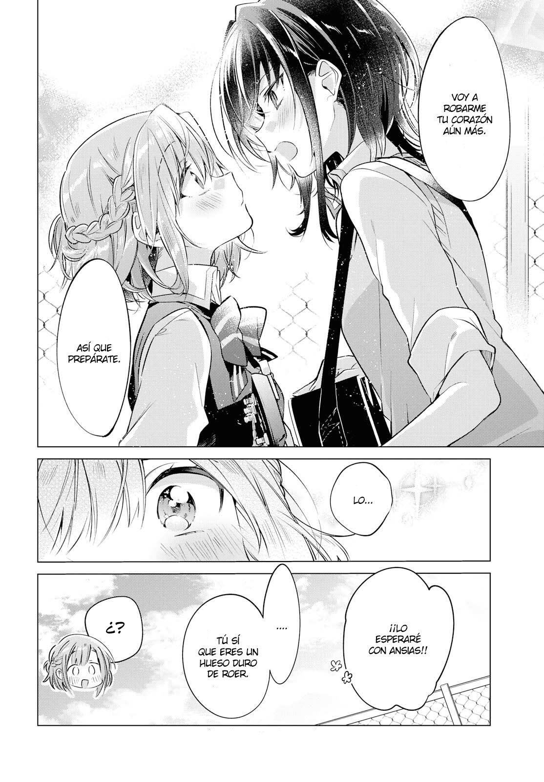 Whispering You a Love Song Capitulo 1: El Tejado, una Guitarra, &amp; Senpai. página 35