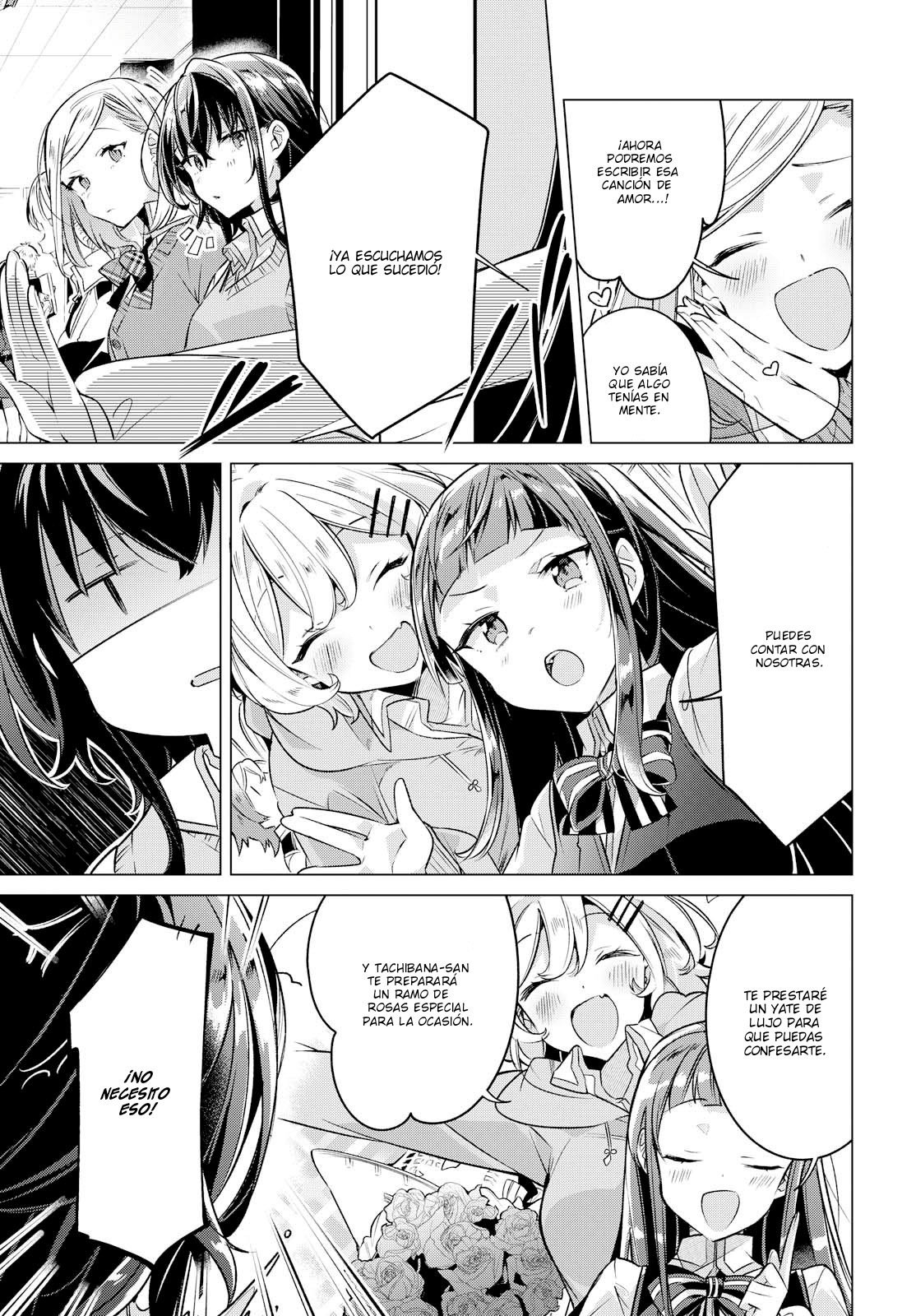 Whispering You a Love Song Capitulo 3: Su Tiempo Juntas Después de Clases. página 11
