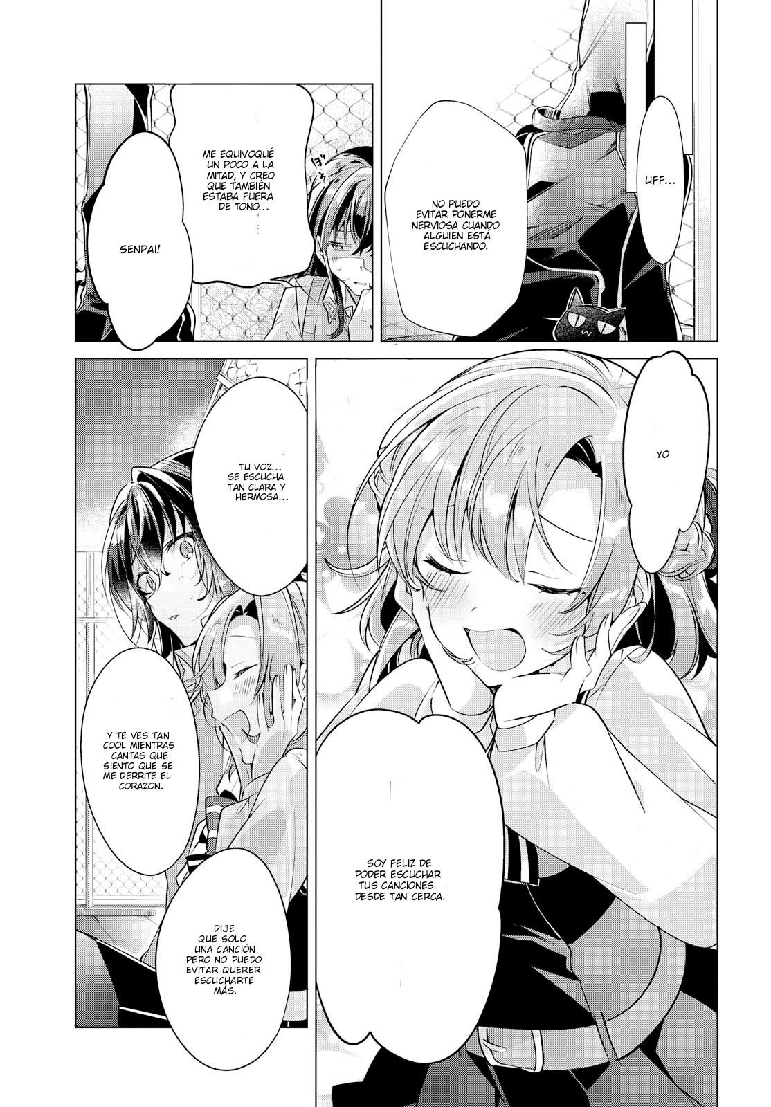 Whispering You a Love Song Capitulo 3: Su Tiempo Juntas Después de Clases. página 18