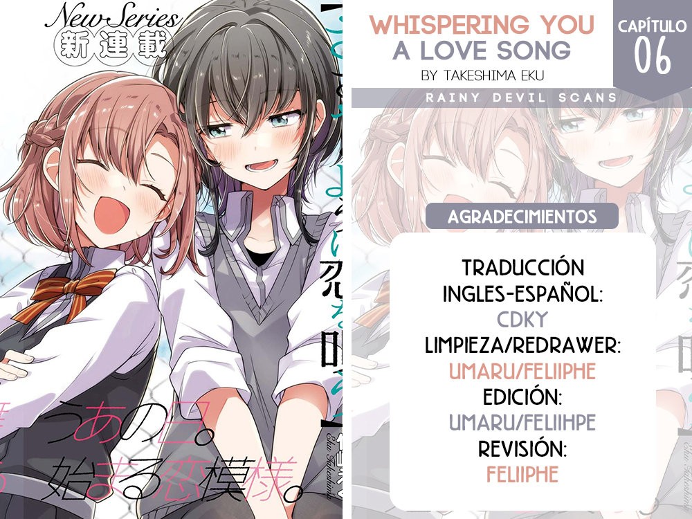 Whispering You a Love Song Capitulo 6: Confesiones y Titubeos. página 31