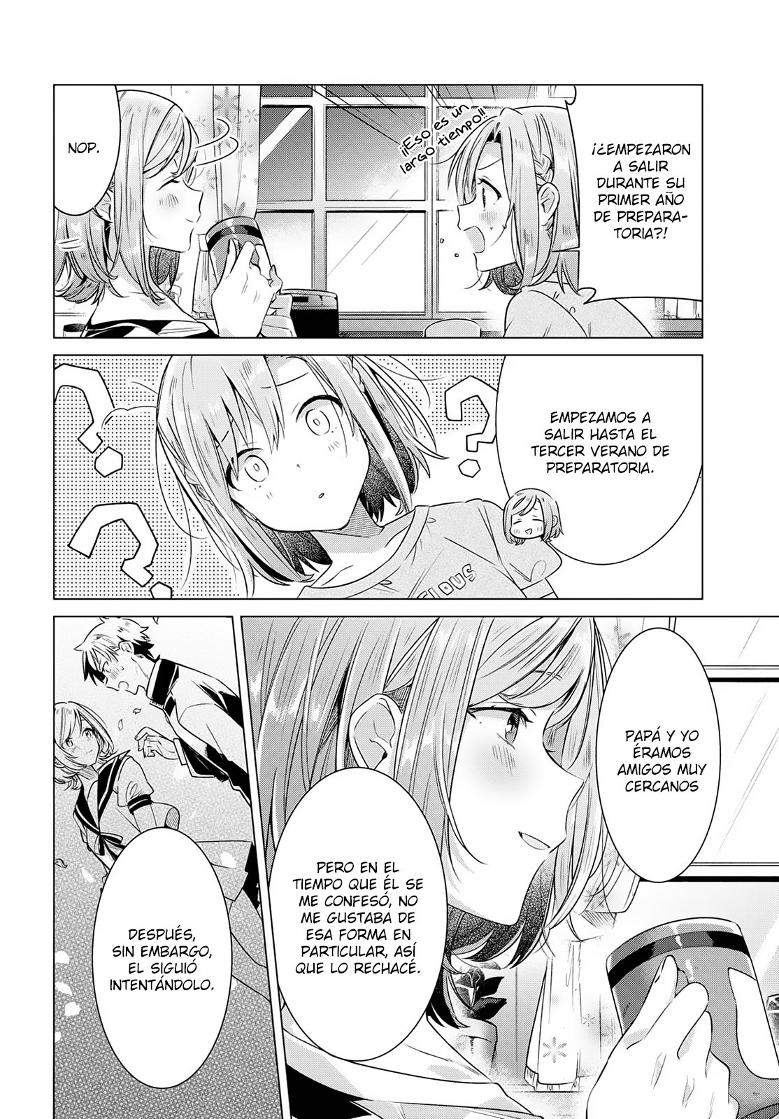 Whispering You a Love Song Capitulo 7: El Tejado, Senpai y Mis Sentimientos. página 14