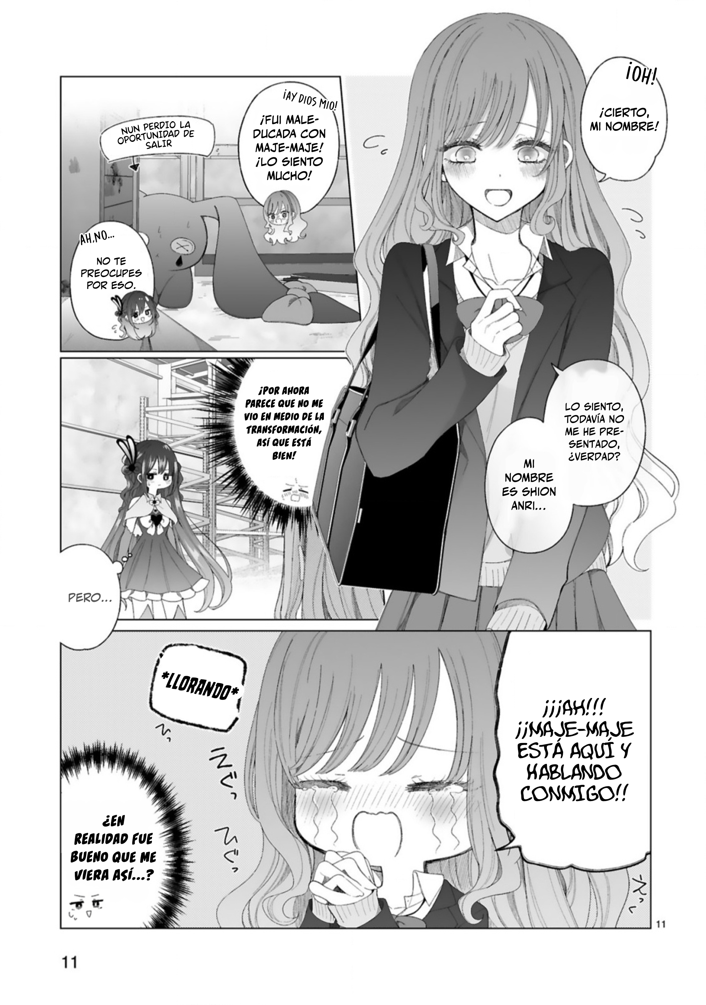 Mahou Shoujo ni Yasashii Gal Capitulo 1 página 13