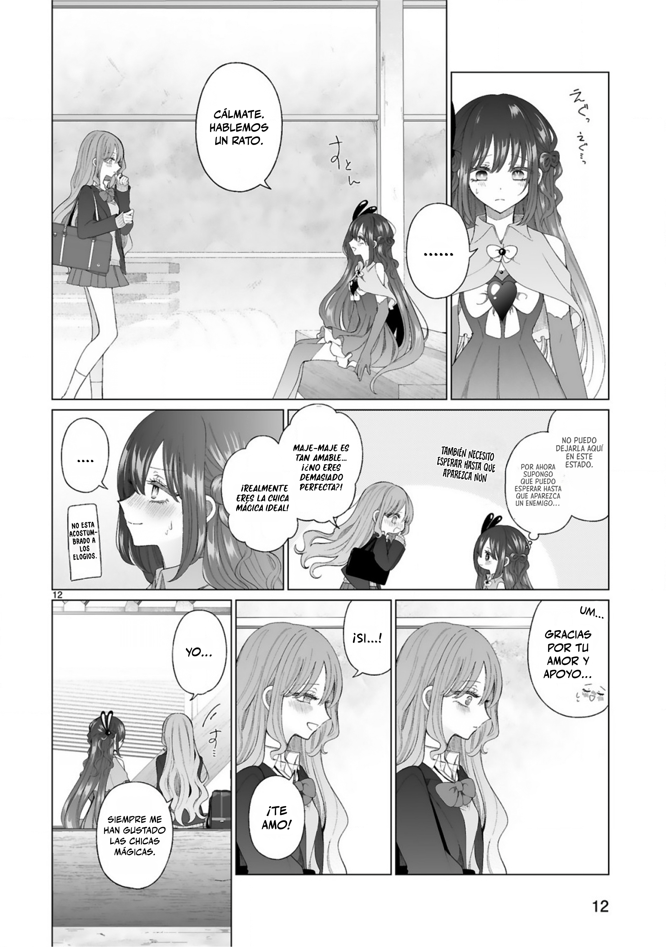 Mahou Shoujo ni Yasashii Gal Capitulo 1 página 14