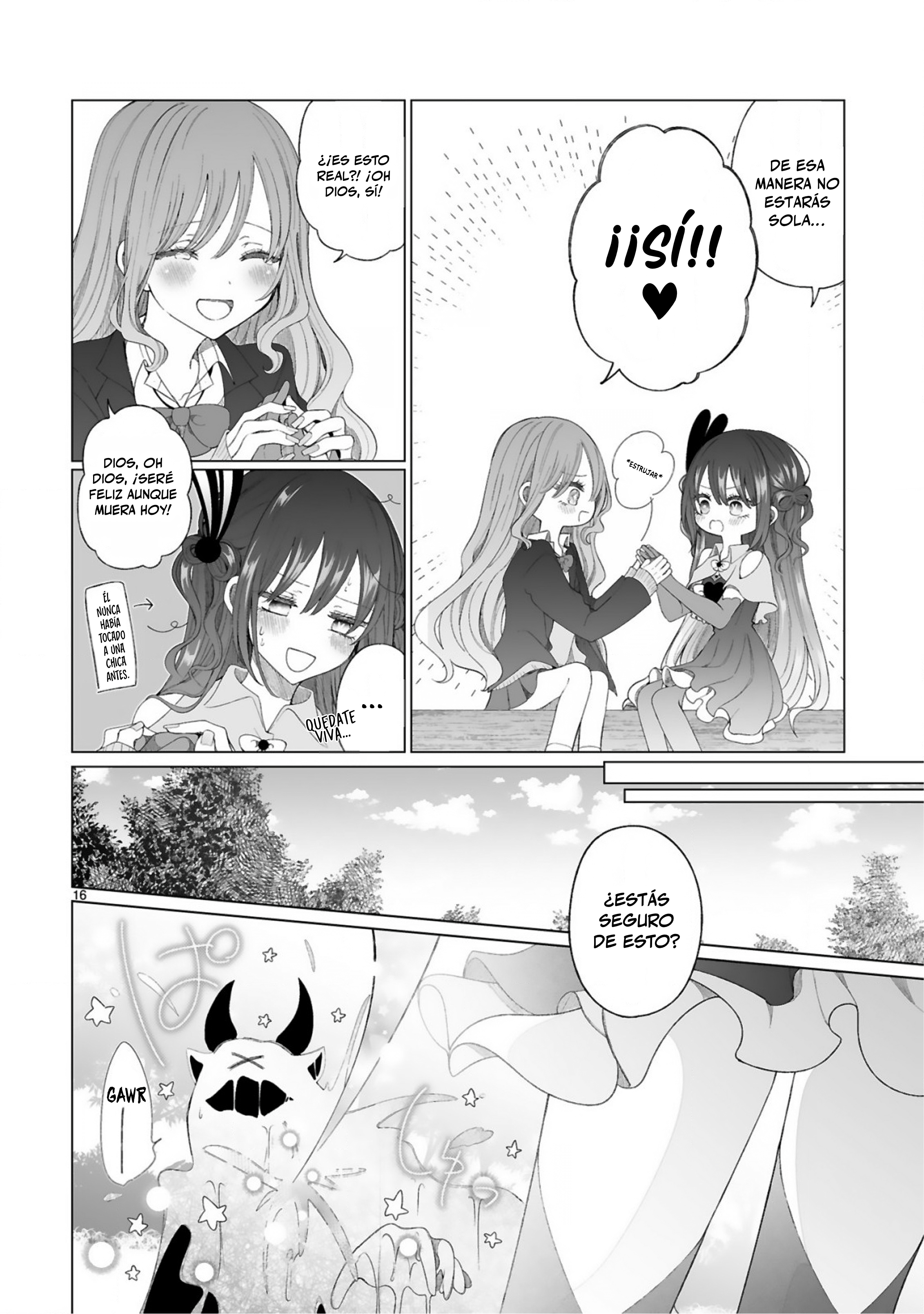Mahou Shoujo ni Yasashii Gal Capitulo 1 página 18
