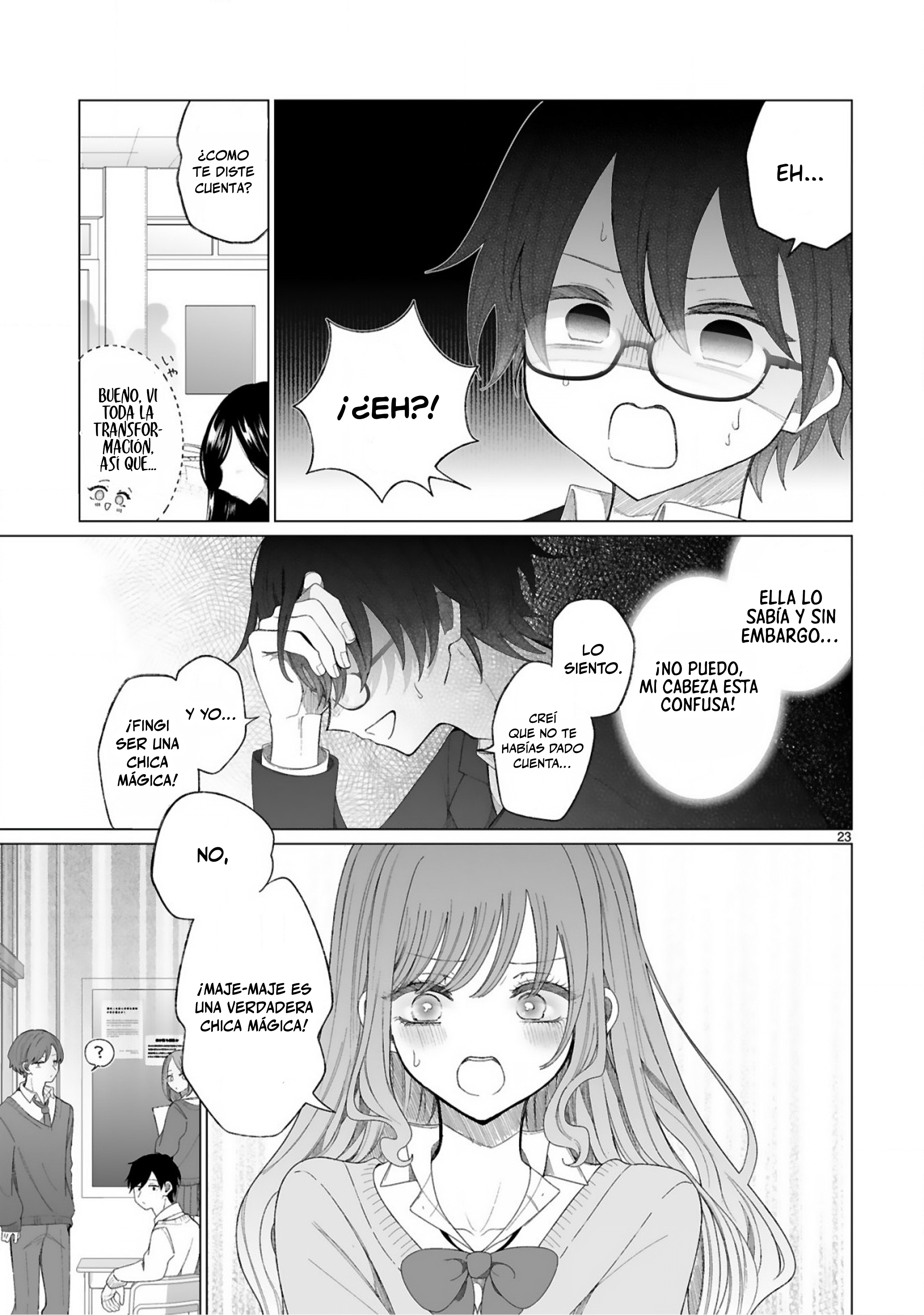 Mahou Shoujo ni Yasashii Gal Capitulo 1 página 25