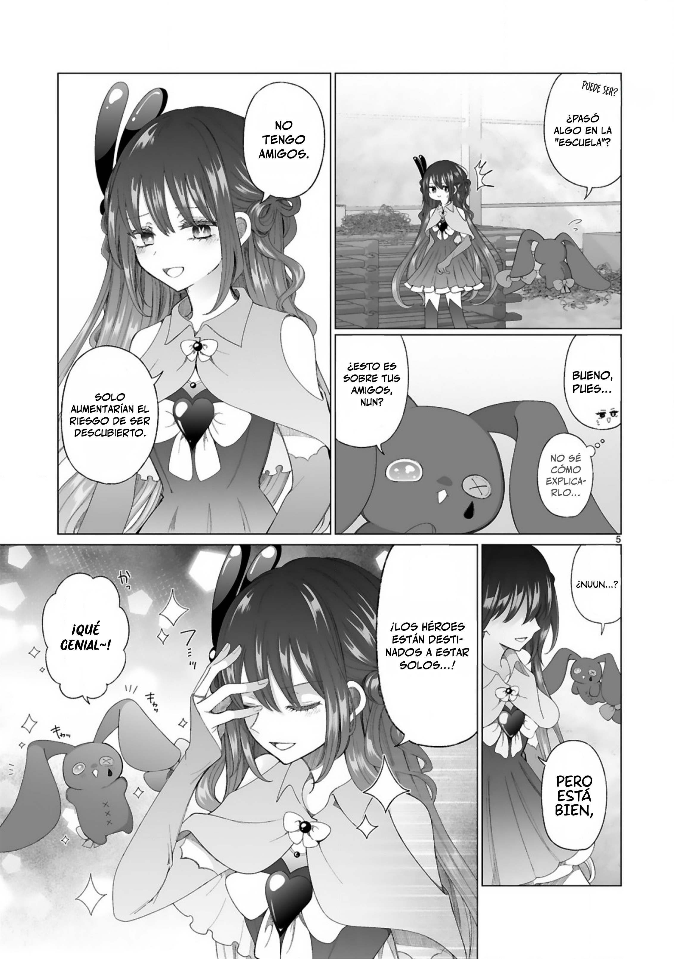 Mahou Shoujo ni Yasashii Gal Capitulo 1 página 7
