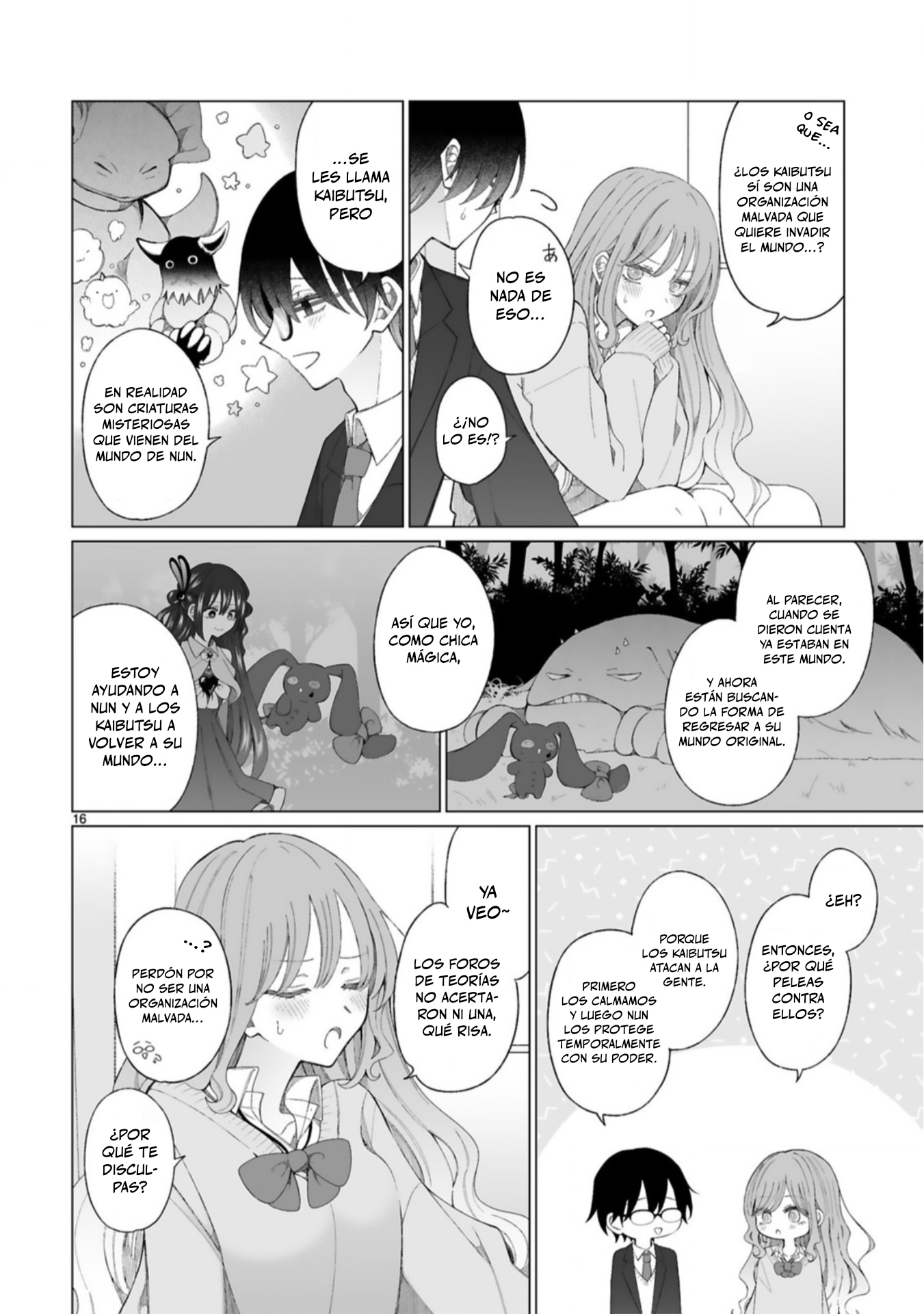 Mahou Shoujo ni Yasashii Gal Capitulo 2 página 17