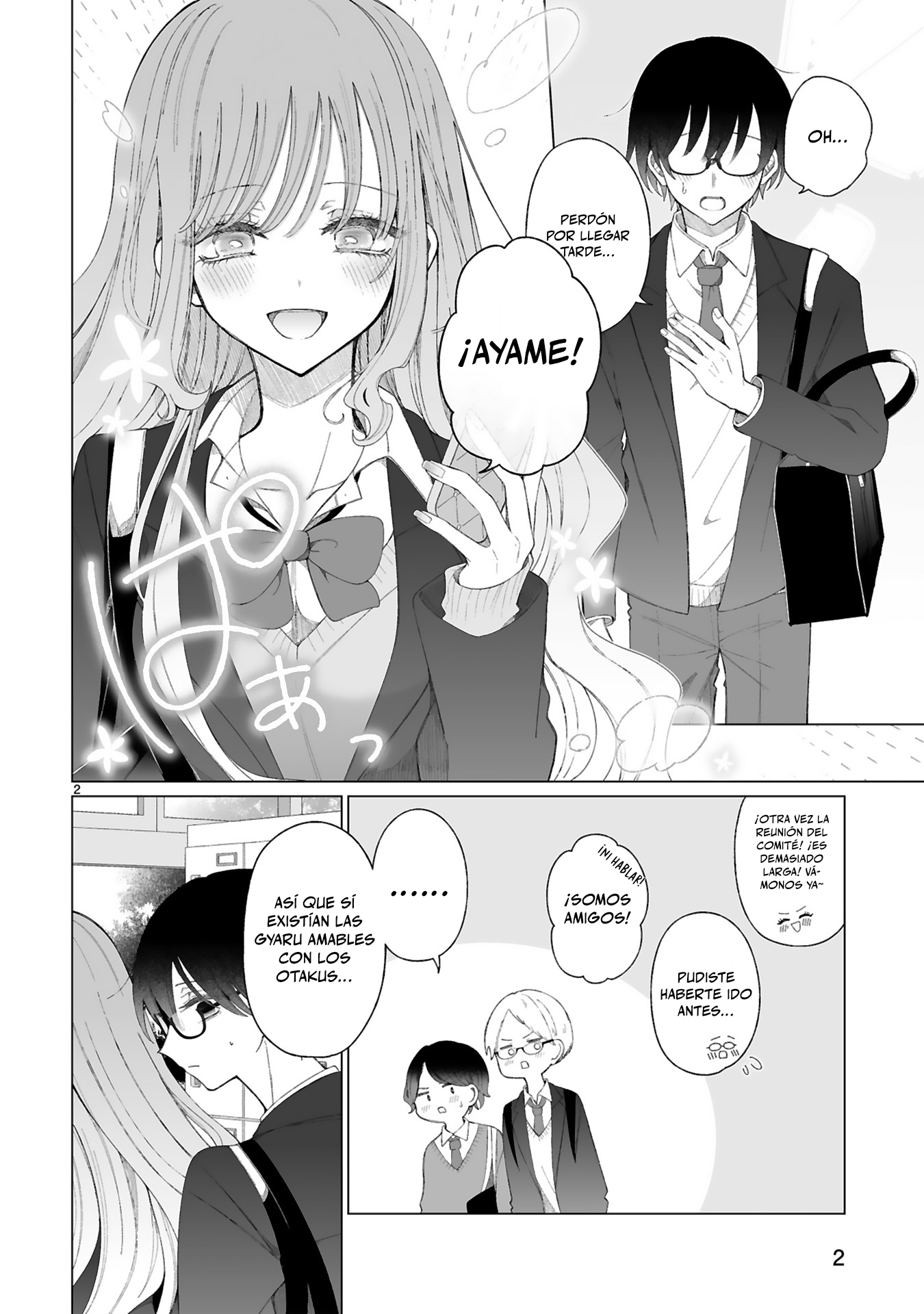 Mahou Shoujo ni Yasashii Gal Capitulo 2 página 3
