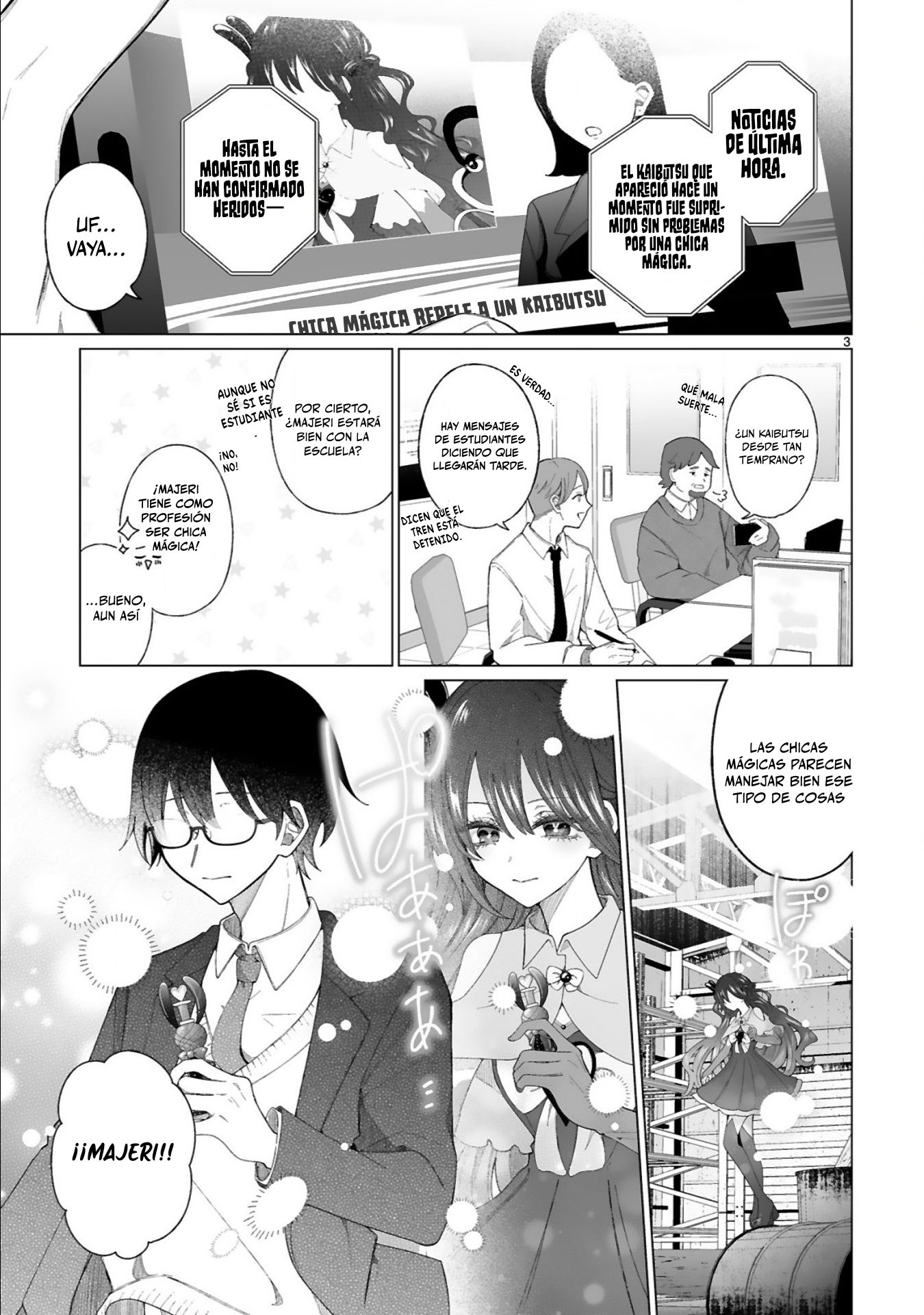 Mahou Shoujo ni Yasashii Gal Capitulo 3 página 4