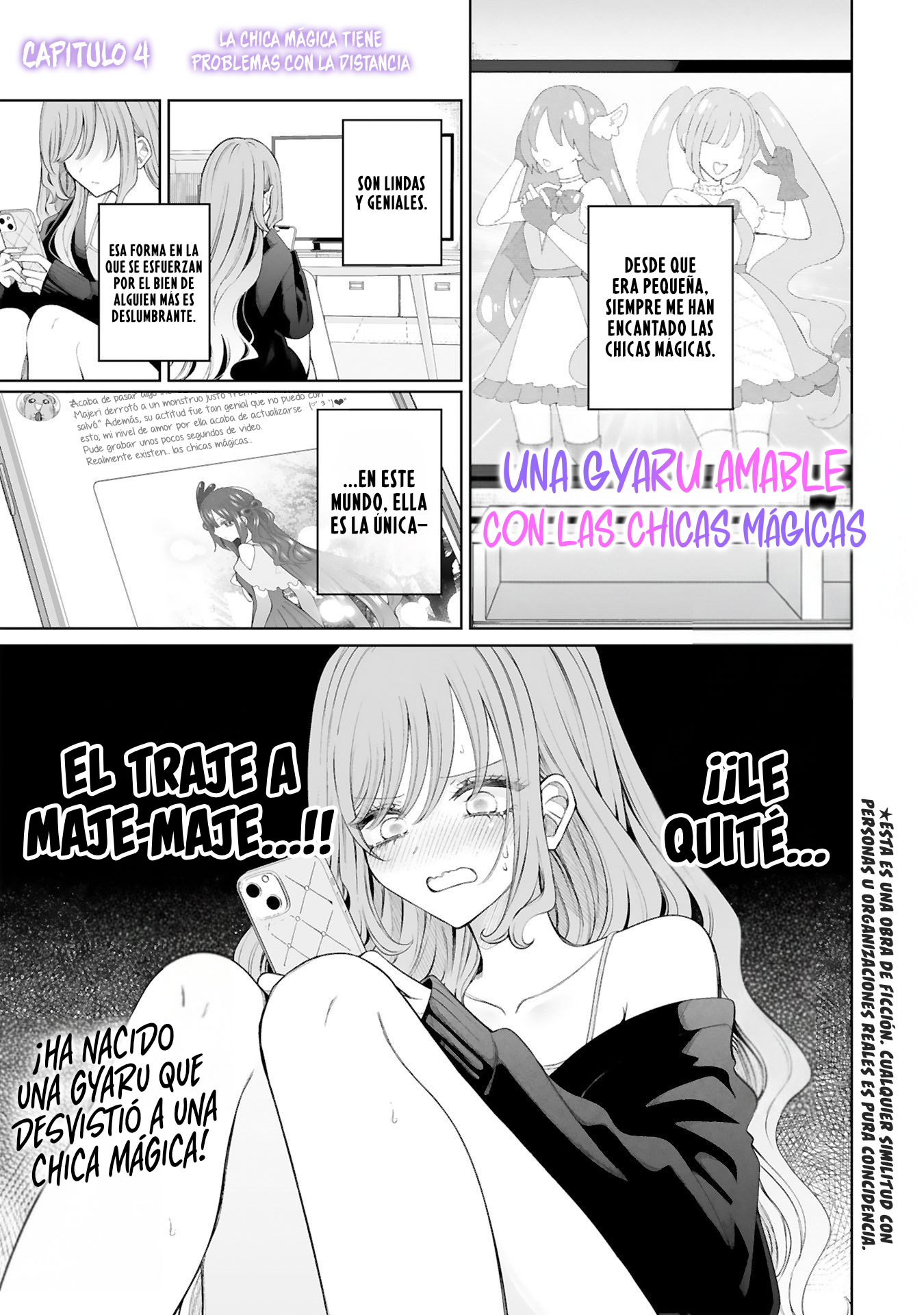 Mahou Shoujo ni Yasashii Gal Capitulo 4 página 2