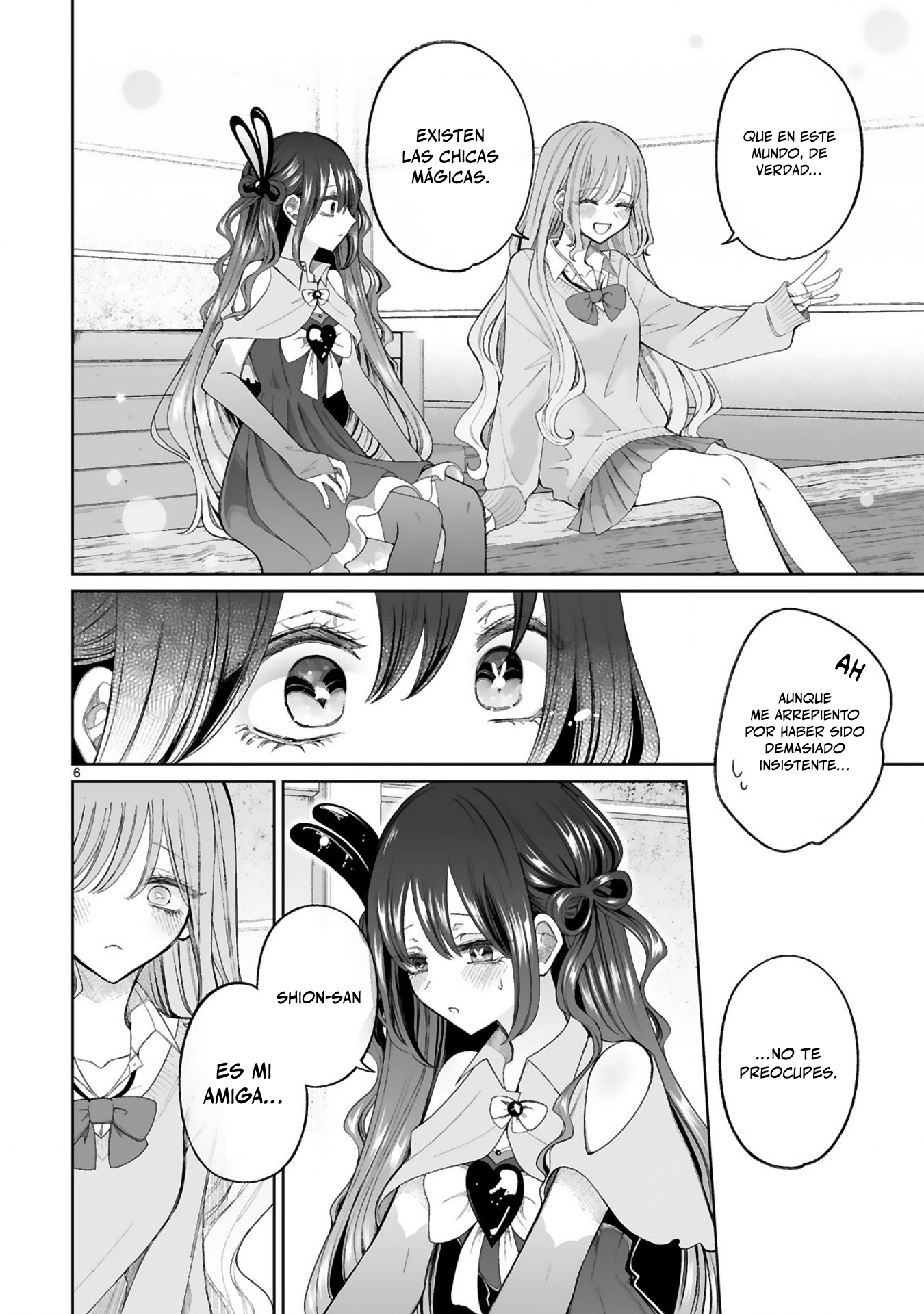 Mahou Shoujo ni Yasashii Gal Capitulo 4 página 7