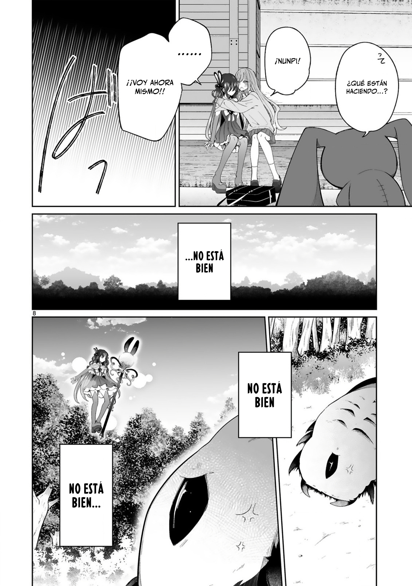 Mahou Shoujo ni Yasashii Gal Capitulo 4 página 9