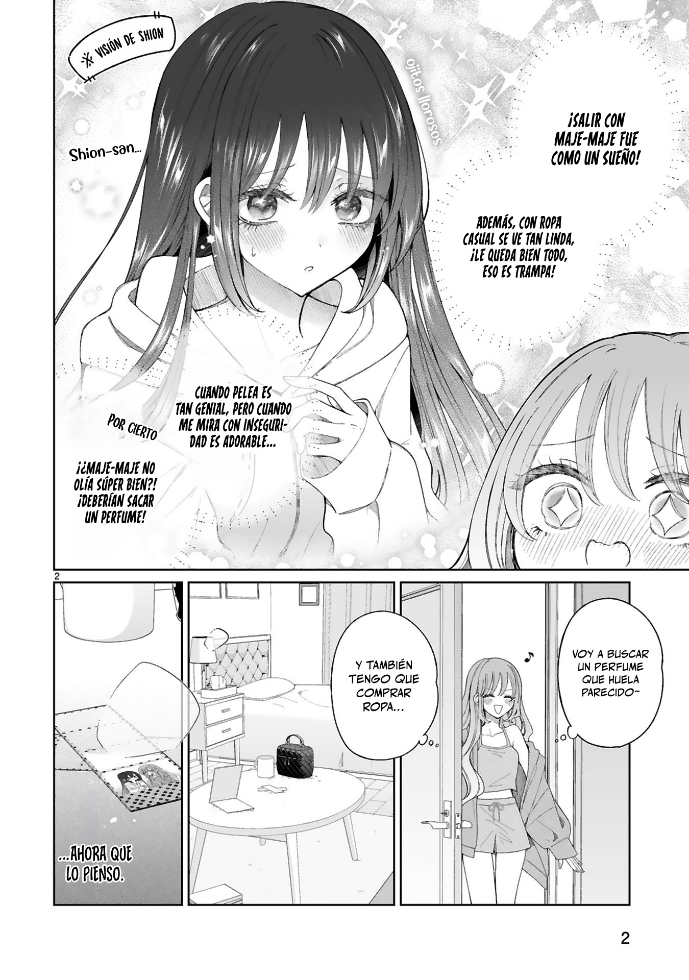 Mahou Shoujo ni Yasashii Gal Capitulo 5.5 página 3