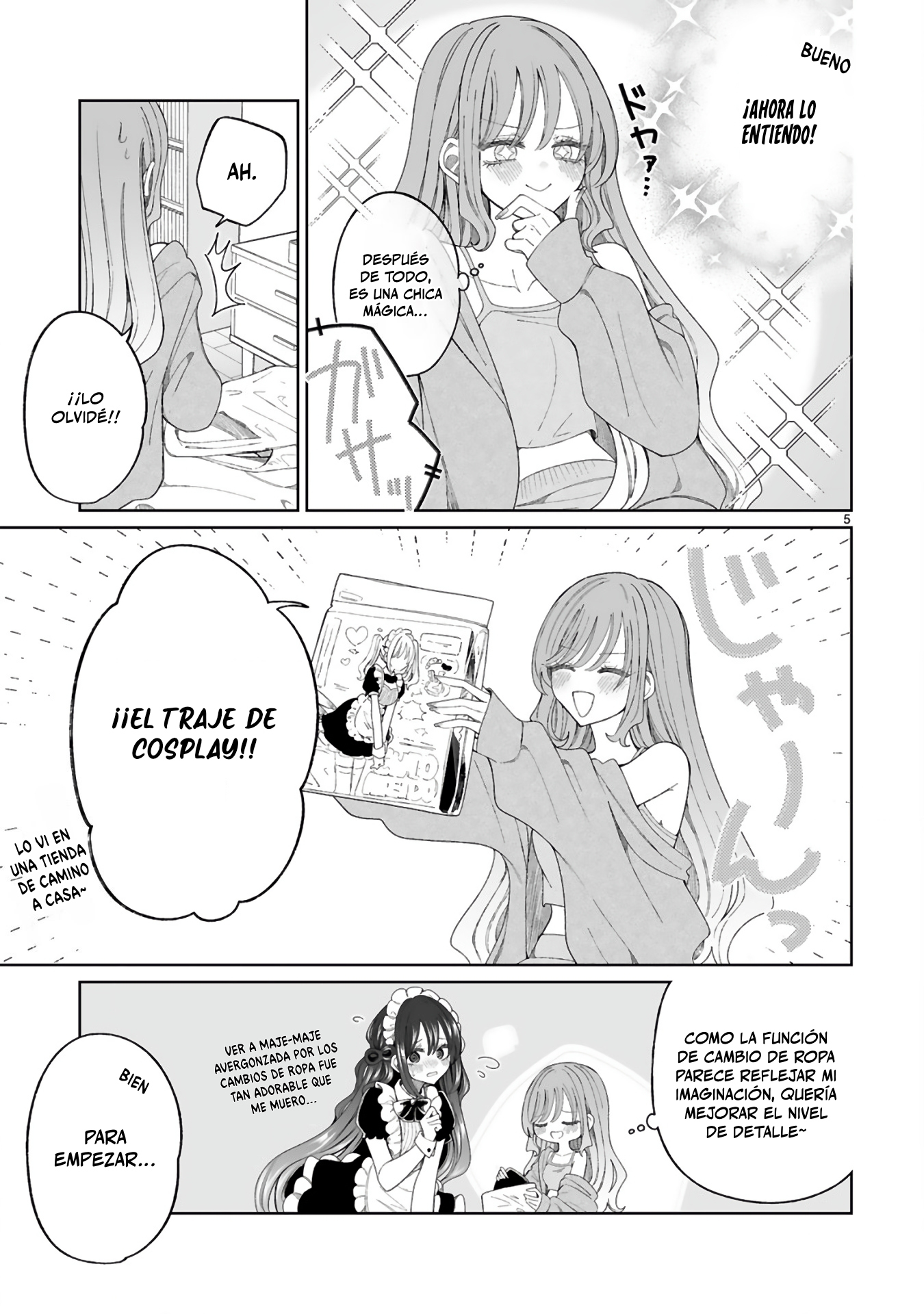 Mahou Shoujo ni Yasashii Gal Capitulo 5.5 página 6