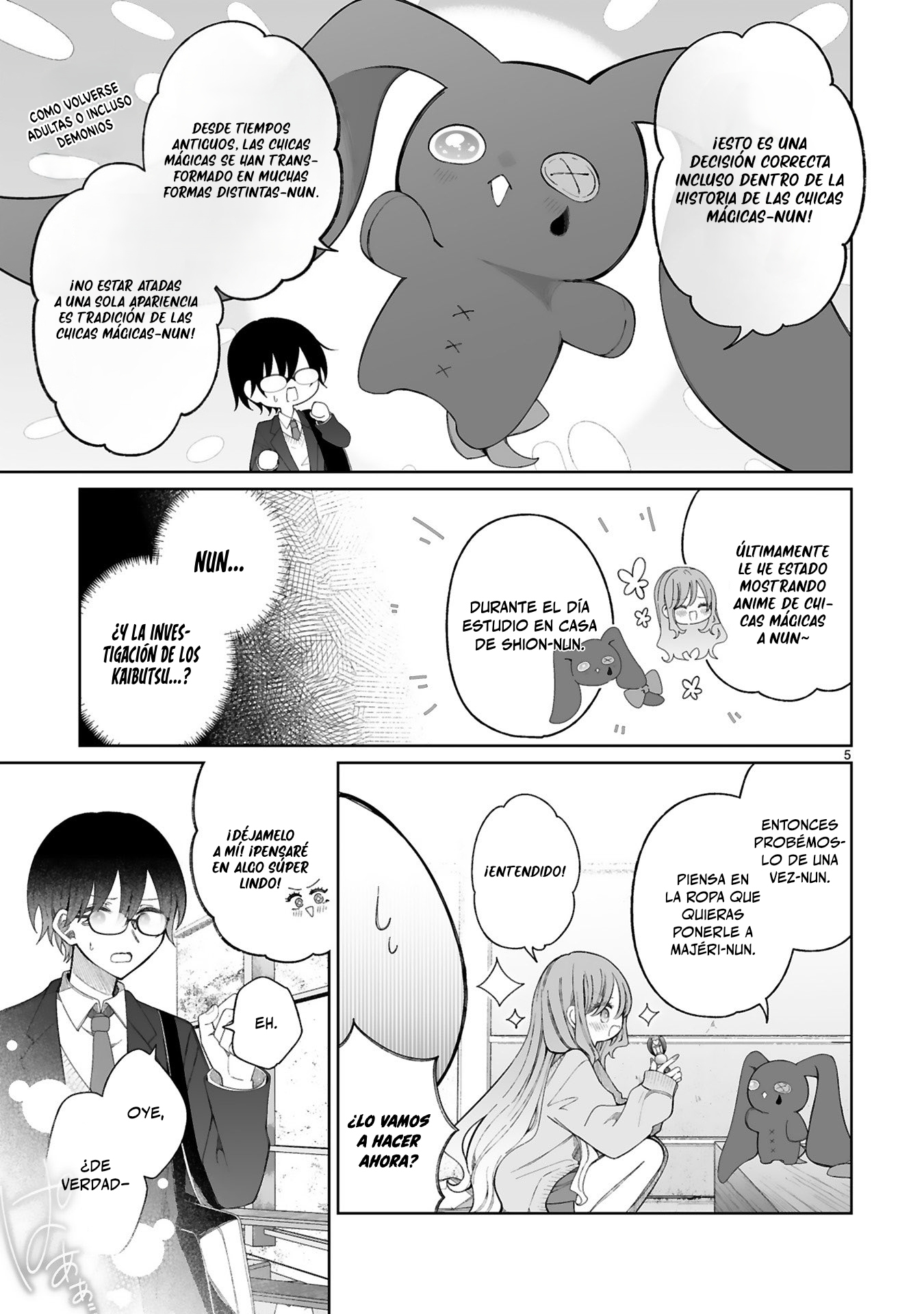 Mahou Shoujo ni Yasashii Gal Capitulo 5 página 6