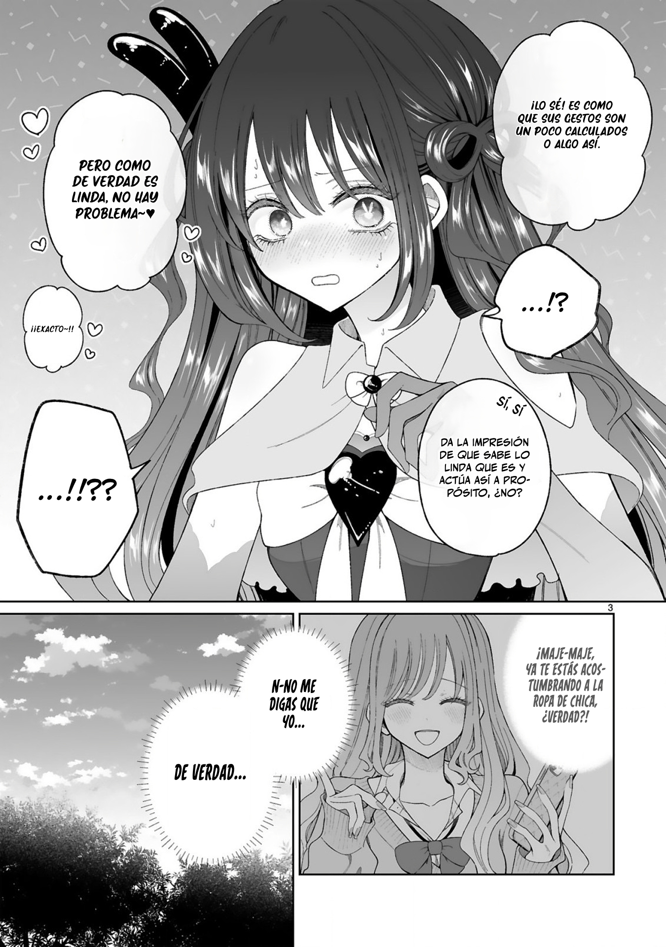 Mahou Shoujo ni Yasashii Gal Capitulo 6.5 página 4
