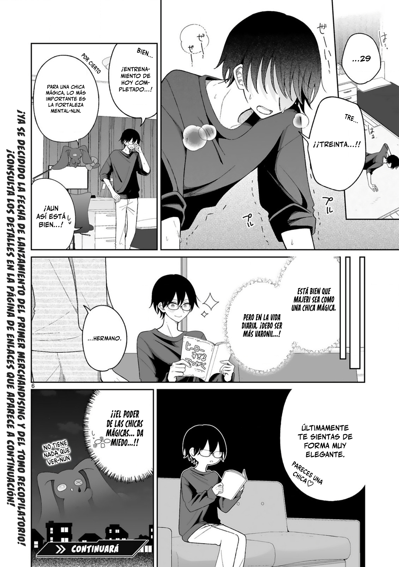 Mahou Shoujo ni Yasashii Gal Capitulo 6.5 página 7