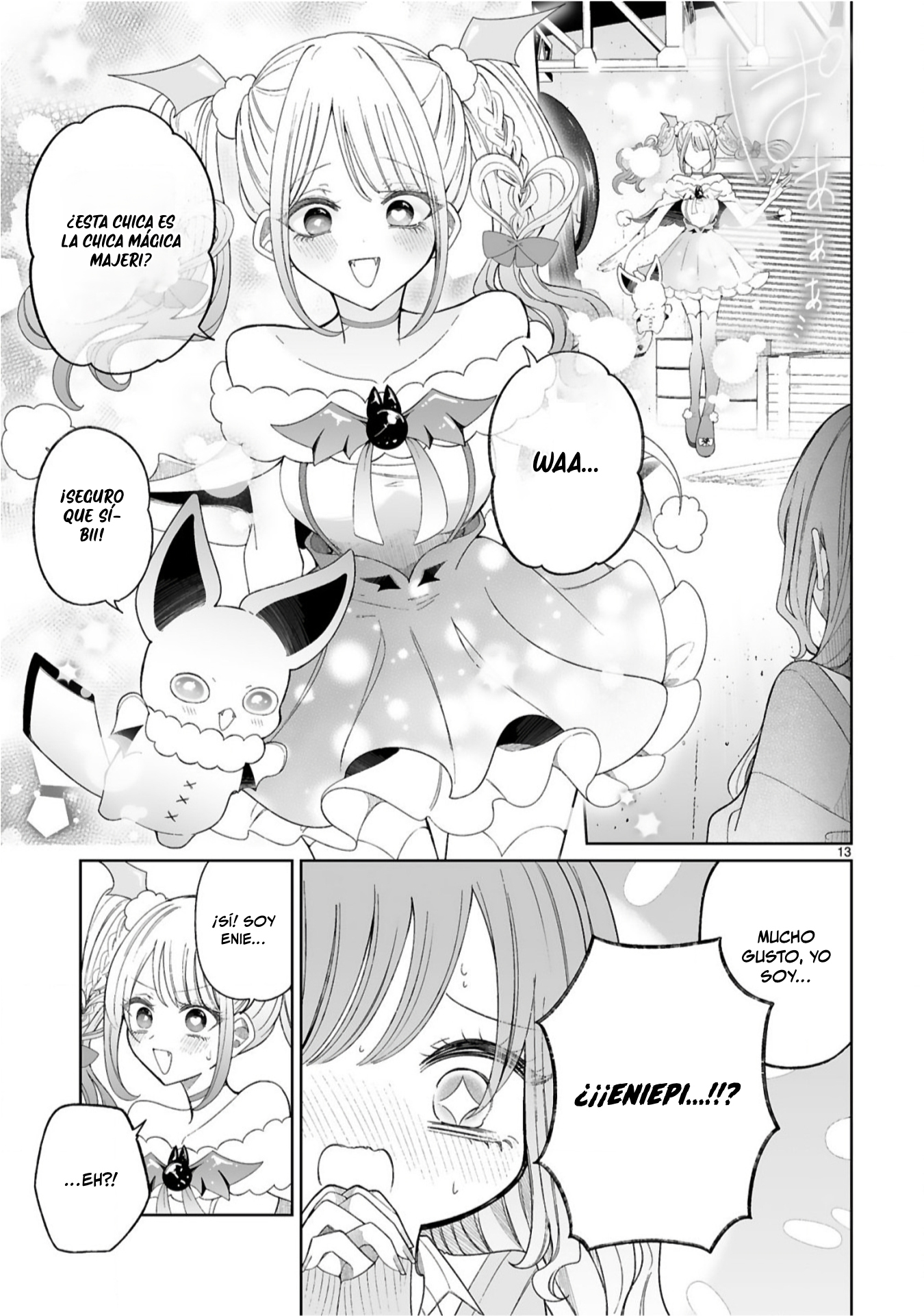 Mahou Shoujo ni Yasashii Gal Capitulo 6 página 14