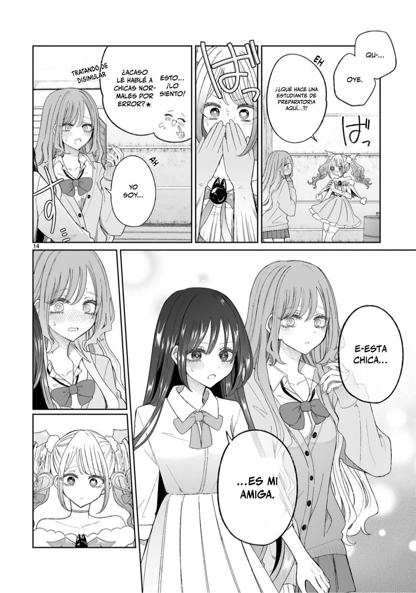 Mahou Shoujo ni Yasashii Gal Capitulo 6 página 15