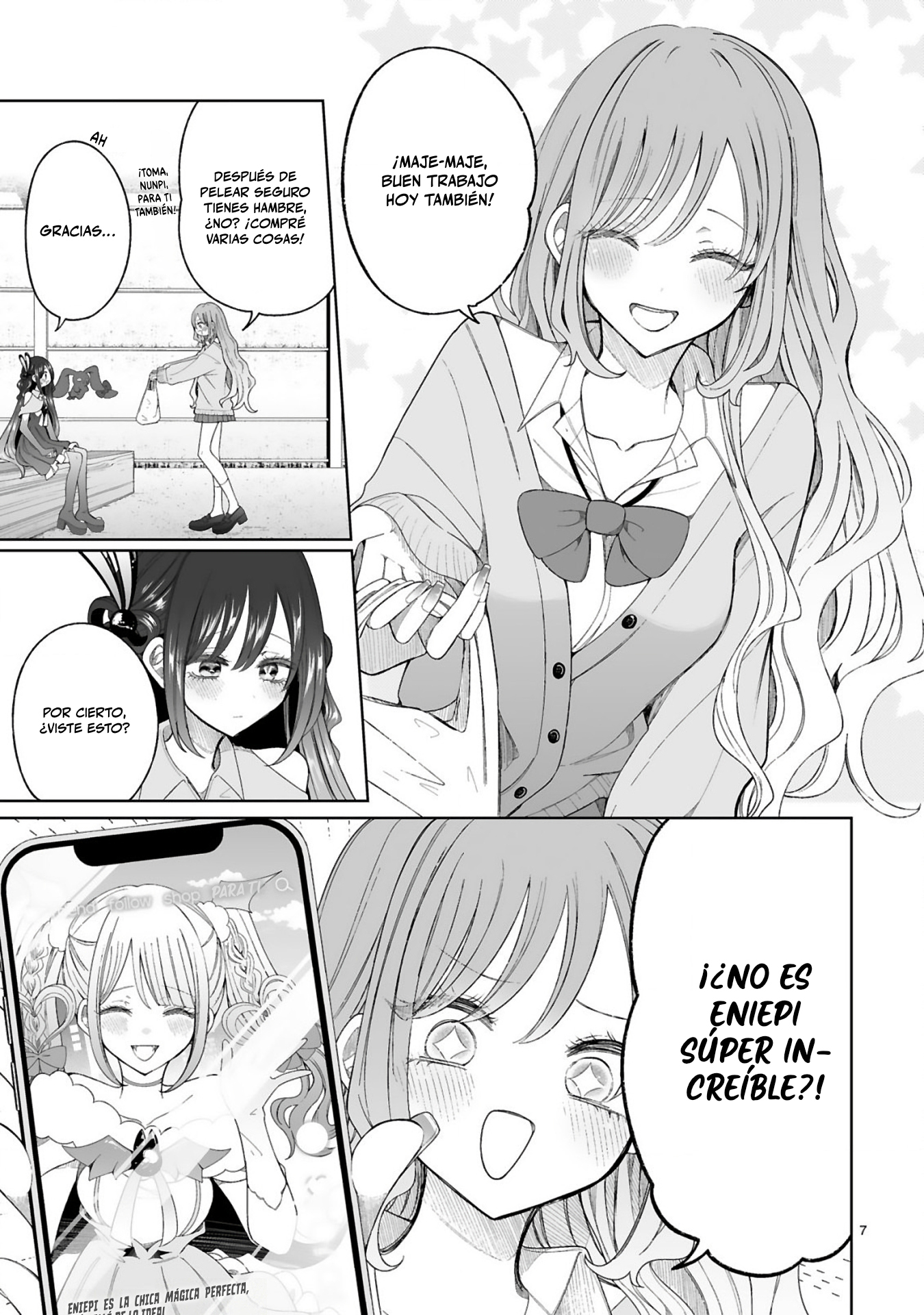 Mahou Shoujo ni Yasashii Gal Capitulo 6 página 8