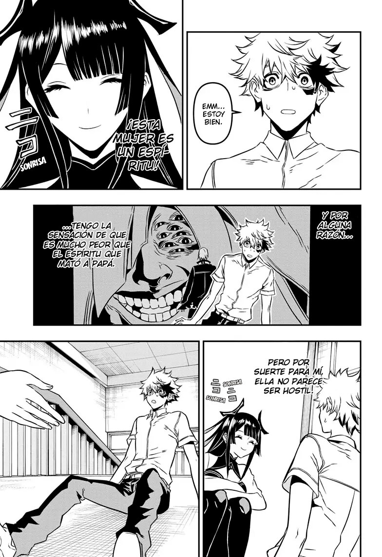 Nue's Exorcist Capitulo 1: Vista retrato del cielo página 14