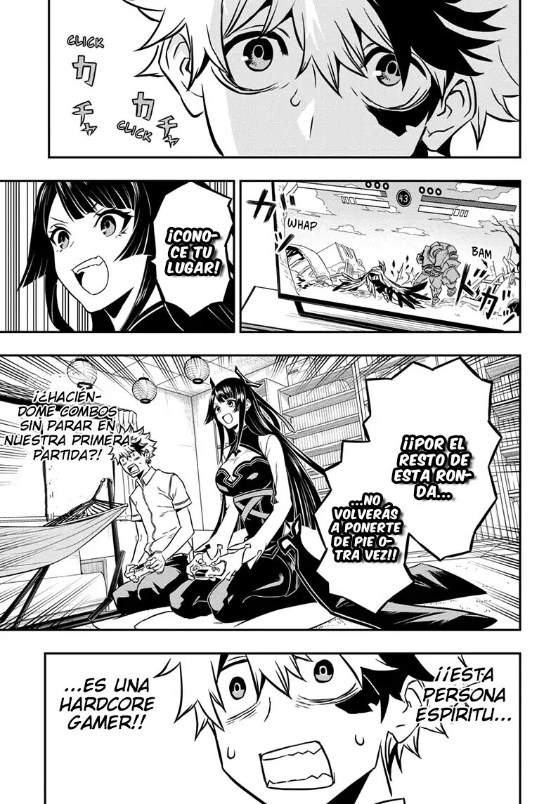 Nue's Exorcist Capitulo 1: Vista retrato del cielo página 16