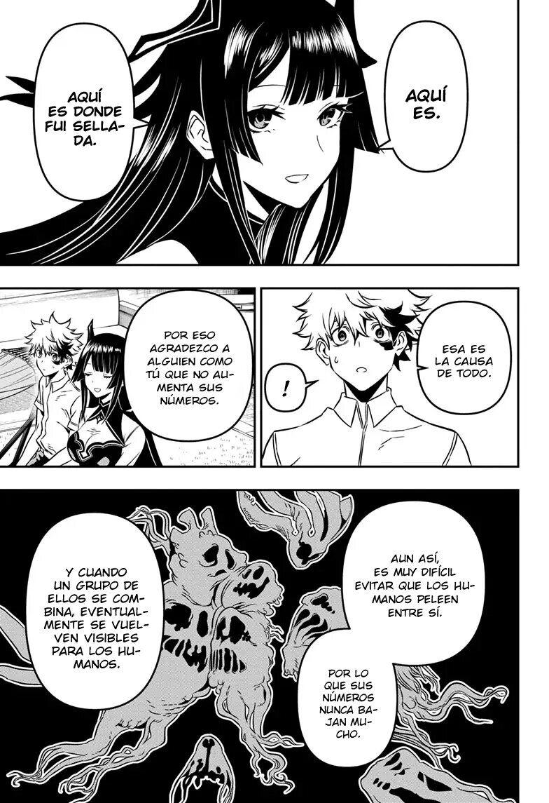 Nue's Exorcist Capitulo 1: Vista retrato del cielo página 20