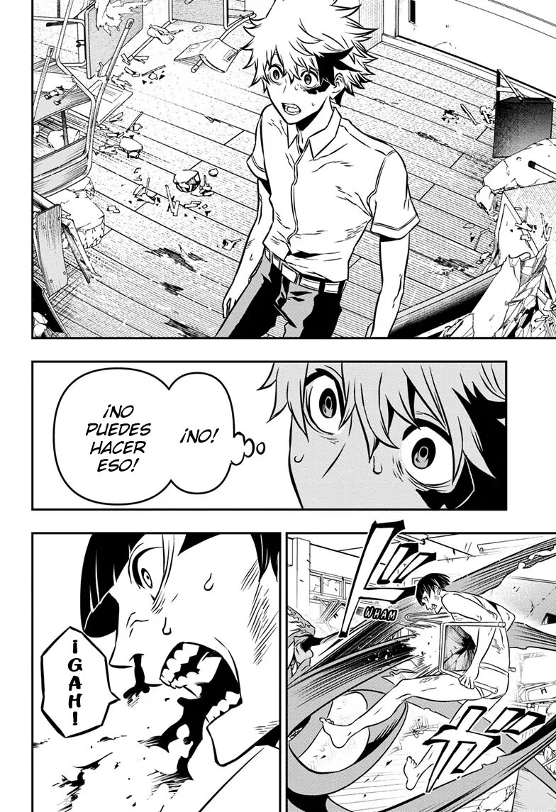 Nue's Exorcist Capitulo 1: Vista retrato del cielo página 34