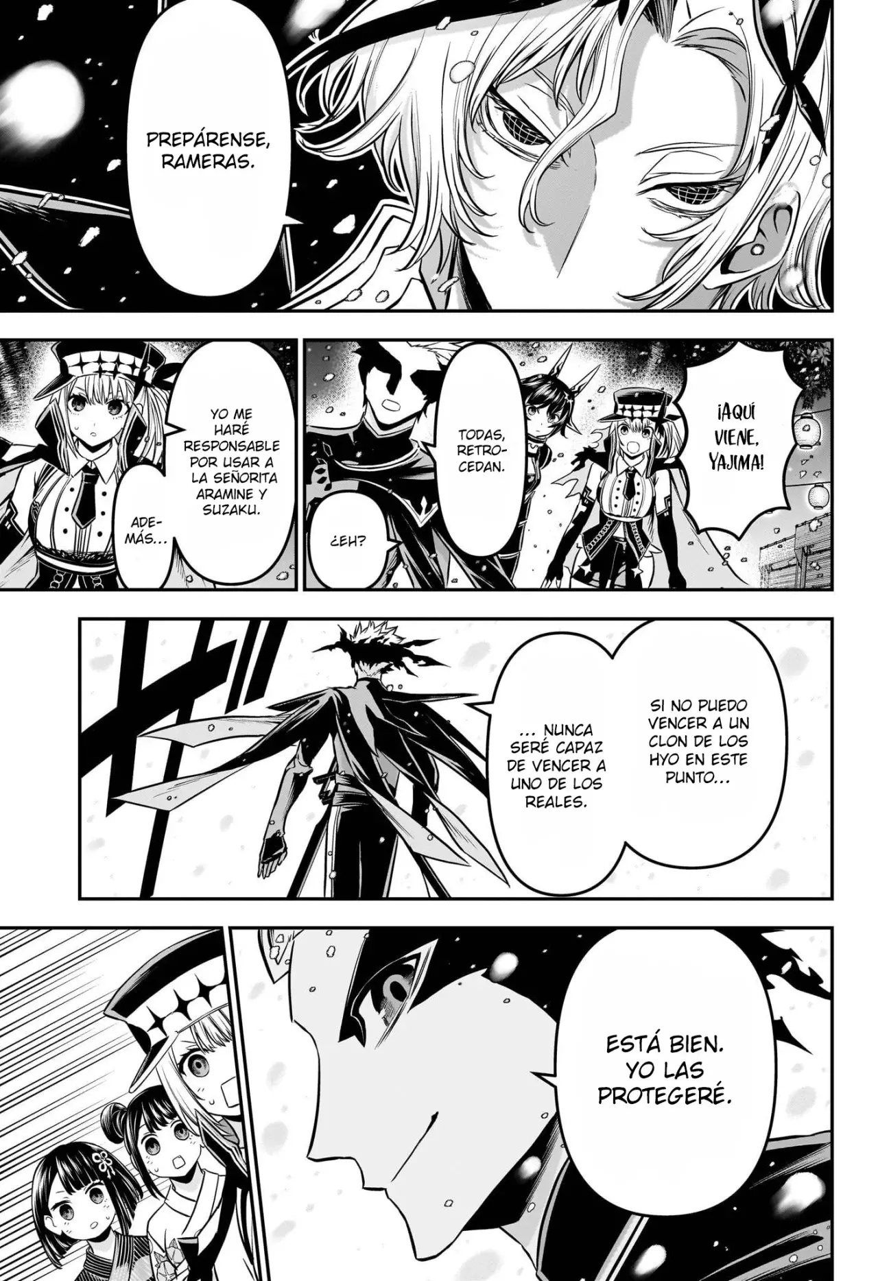 Nue's Exorcist Capitulo 100: Nieve y fuegos artificiales página 8