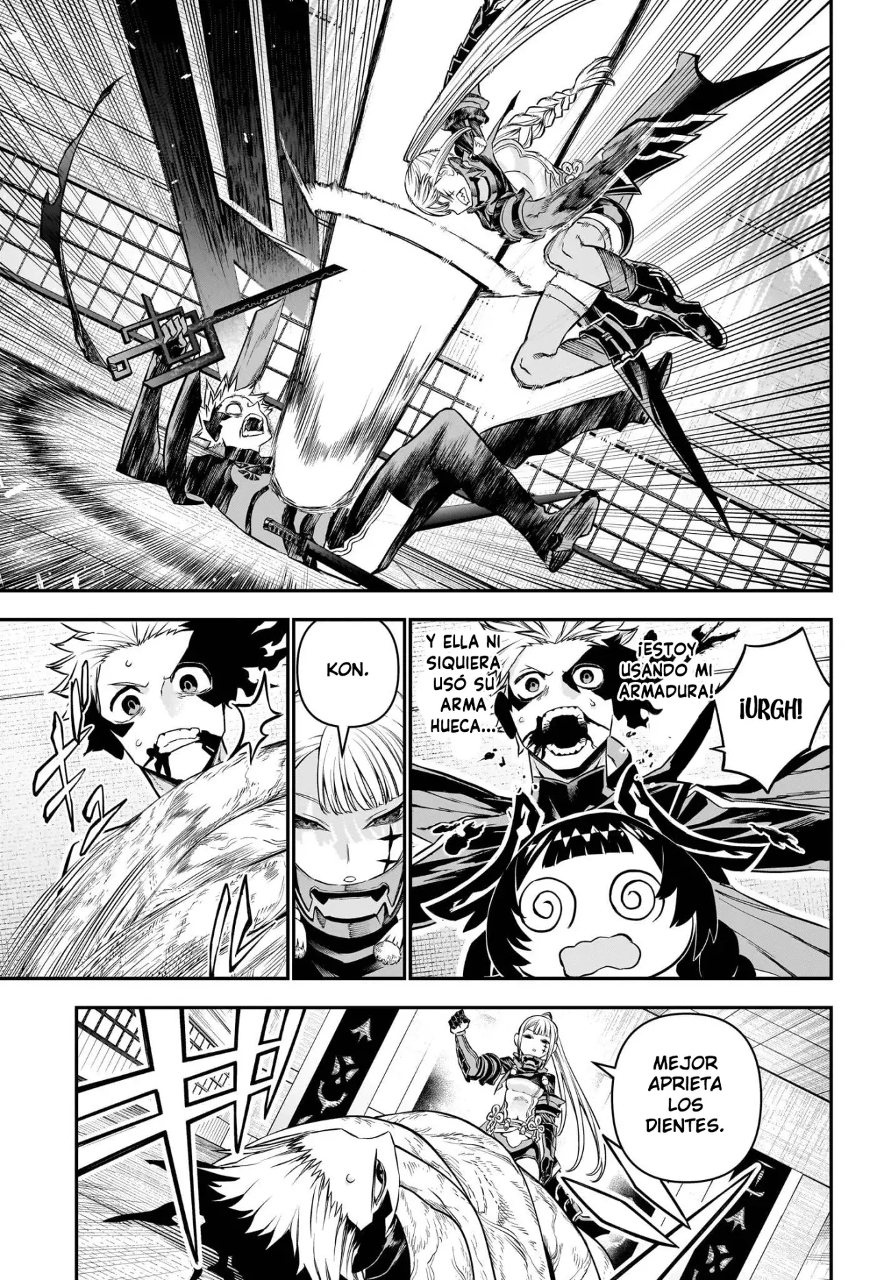 Nue's Exorcist Capitulo 103: Entrenando con la capitana página 6